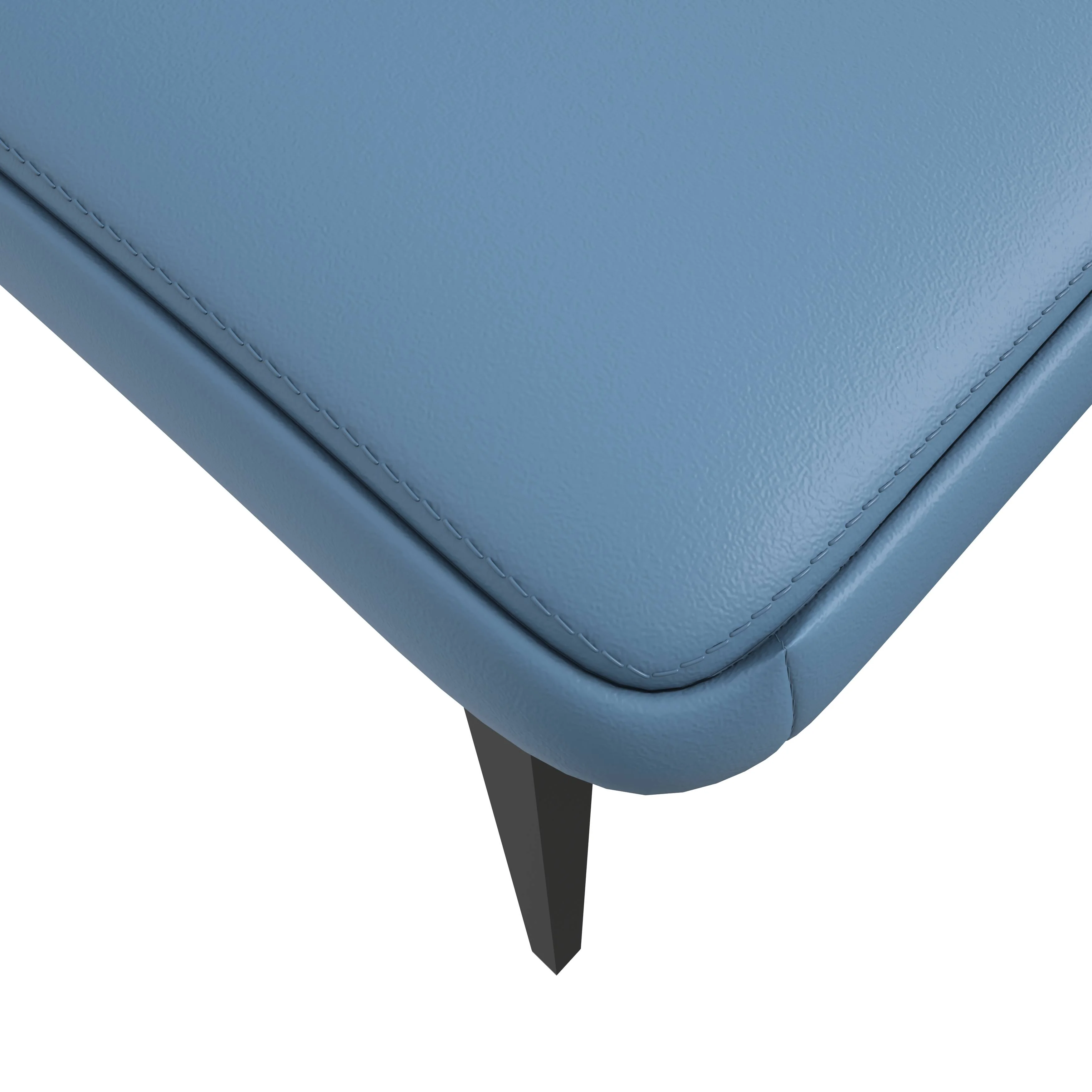 Eclat collection Modern Dining Chair in Blue Grey Set of 4