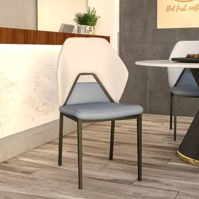 Eclat collection Modern Dining Chair in Brown