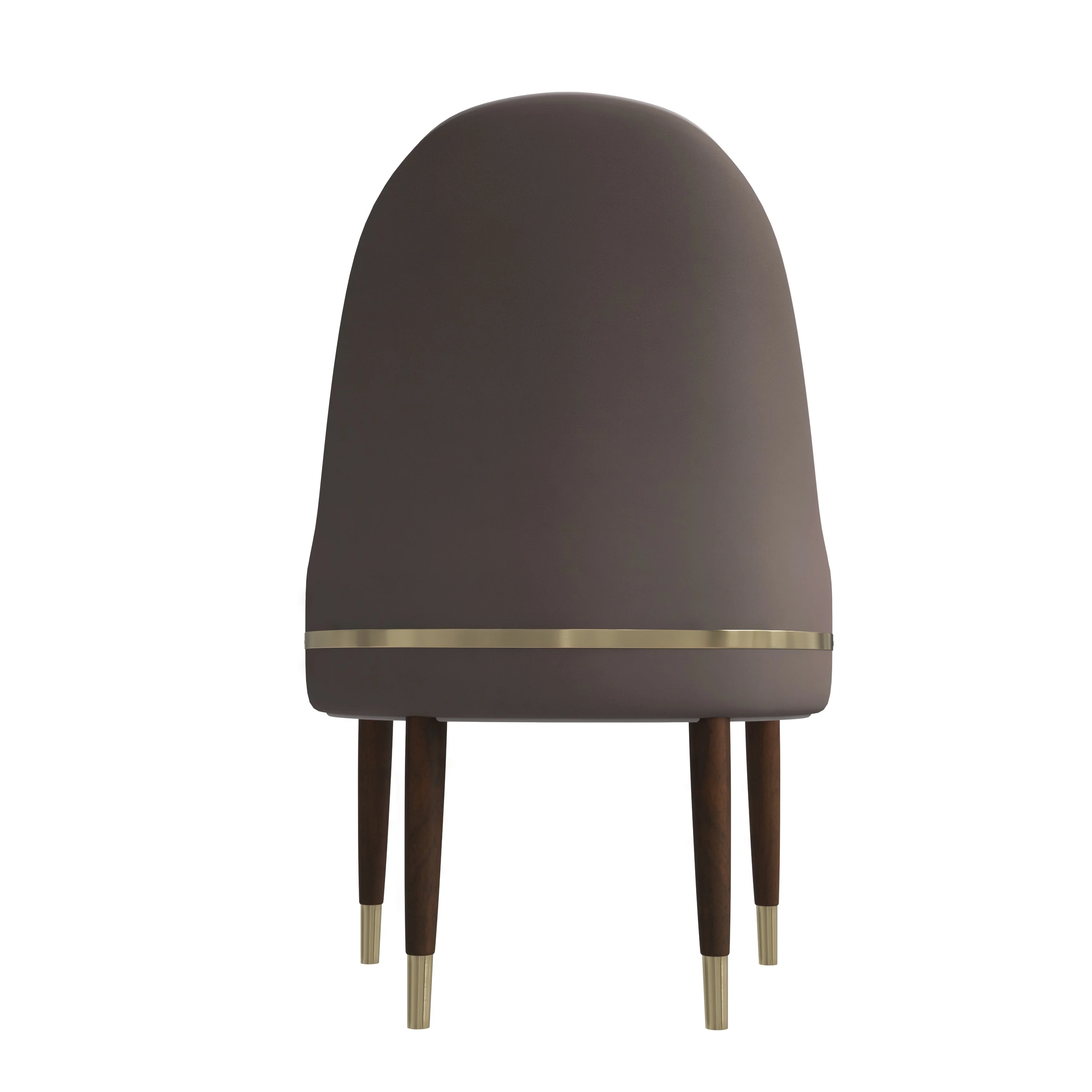 Elara Collection Wooden Dining Chair in Two-Tone Toupe