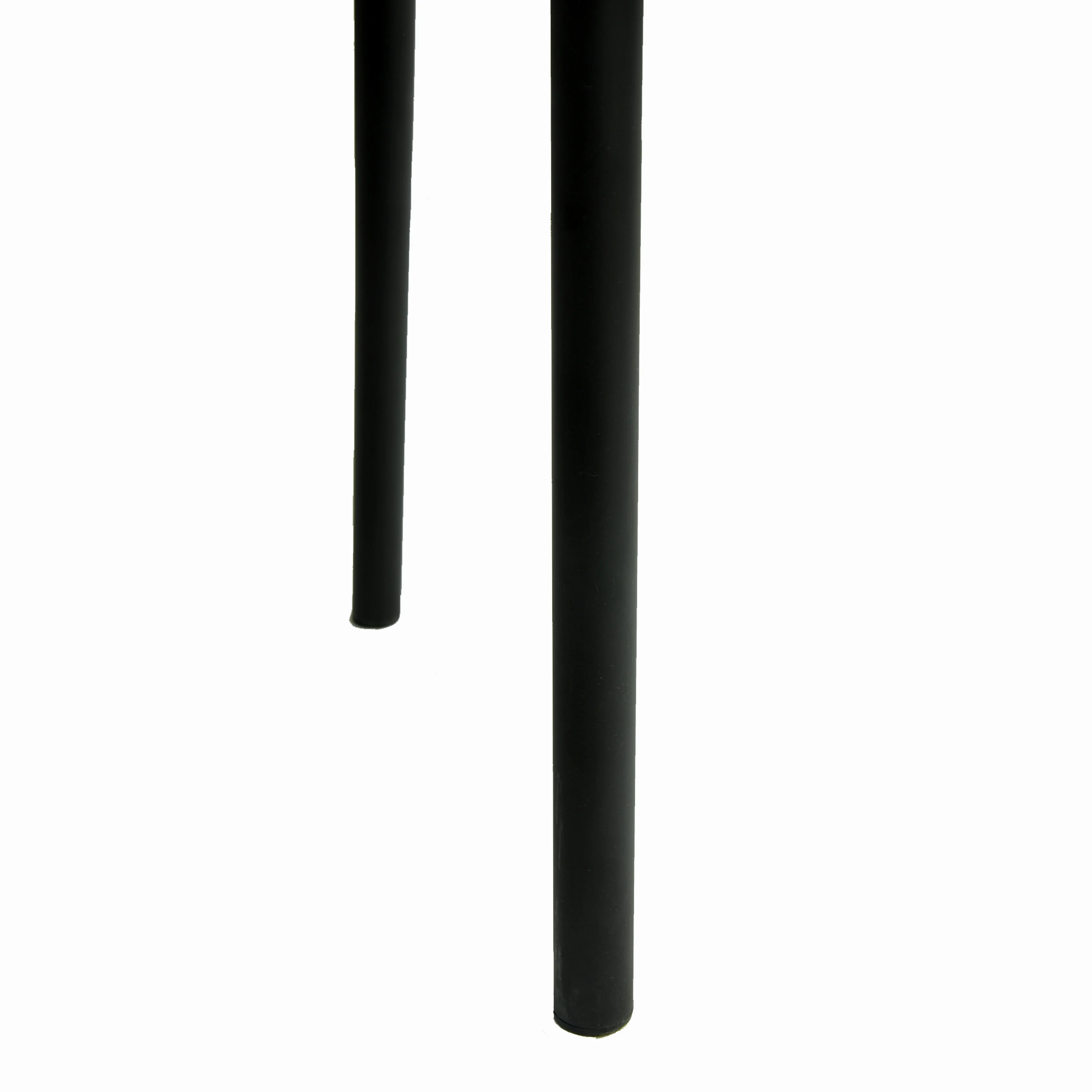 Ervilla Dining Armchair in Black Steel Frame with Black Wicker Back and Navy Blue Seat