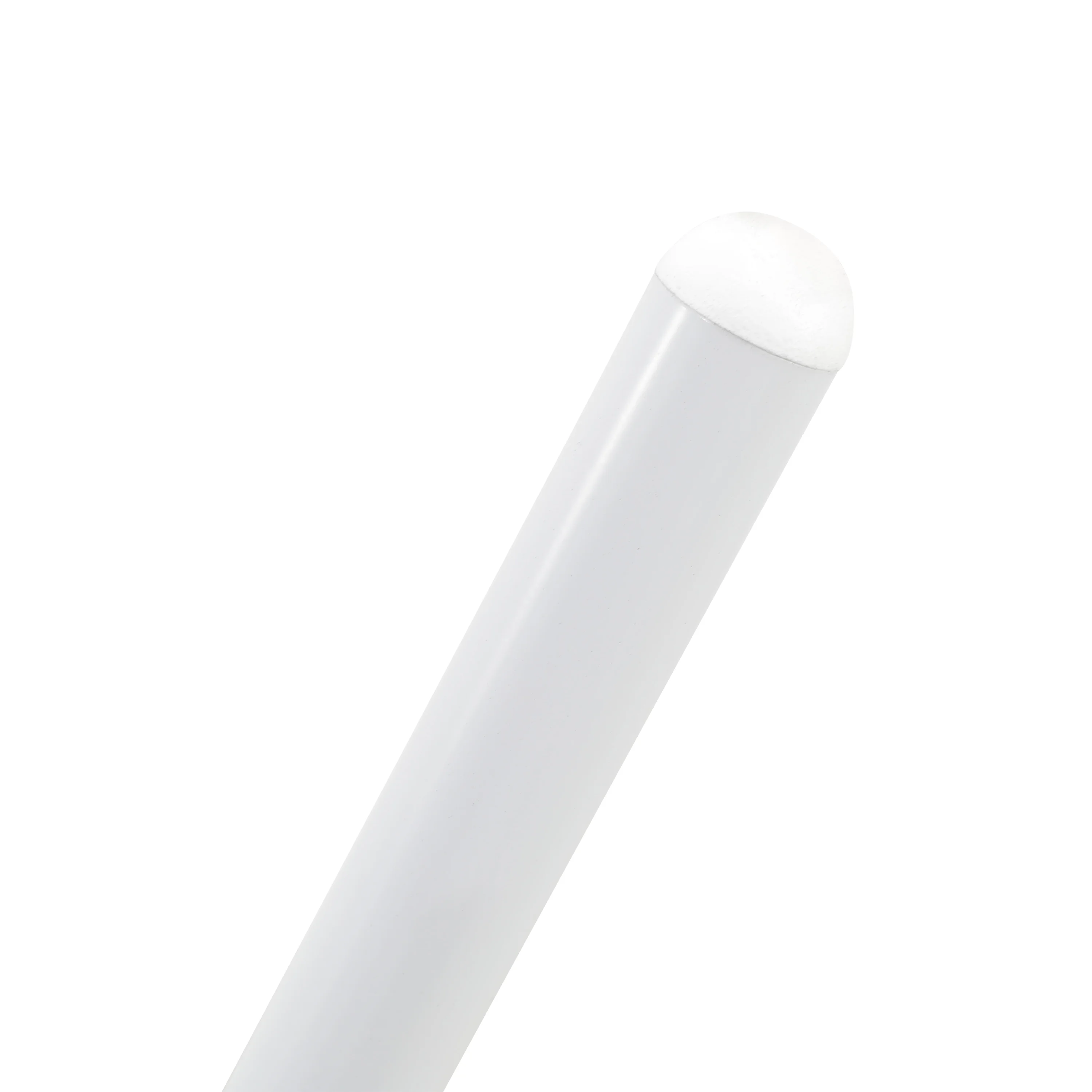 Ervilla Modern Dining Chair with White Powder Coated Steel Legs and Wicker Back, Set of 2