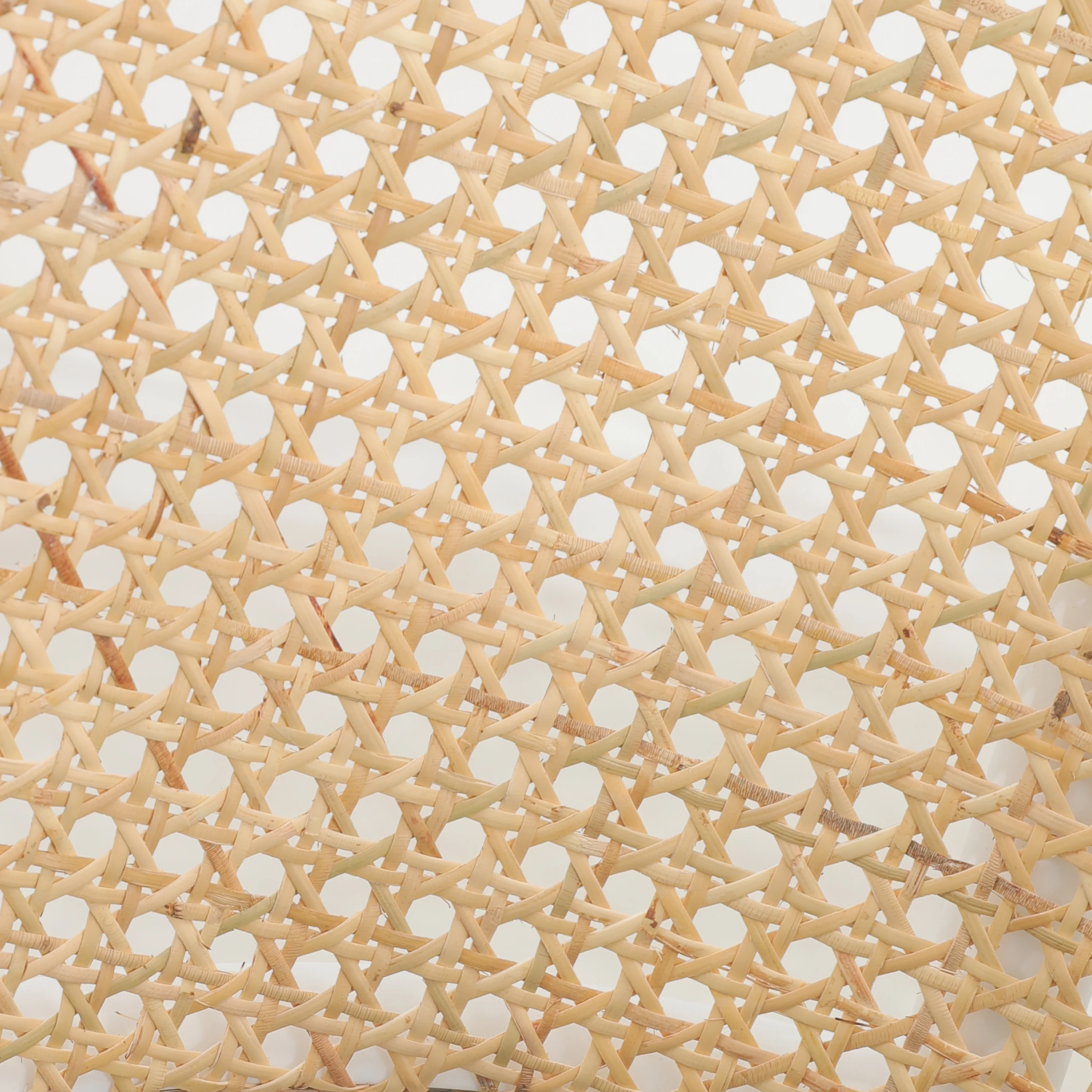 Ervilla Modern Dining Chair with White Powder Coated Steel Legs and Wicker Back, Set of 4