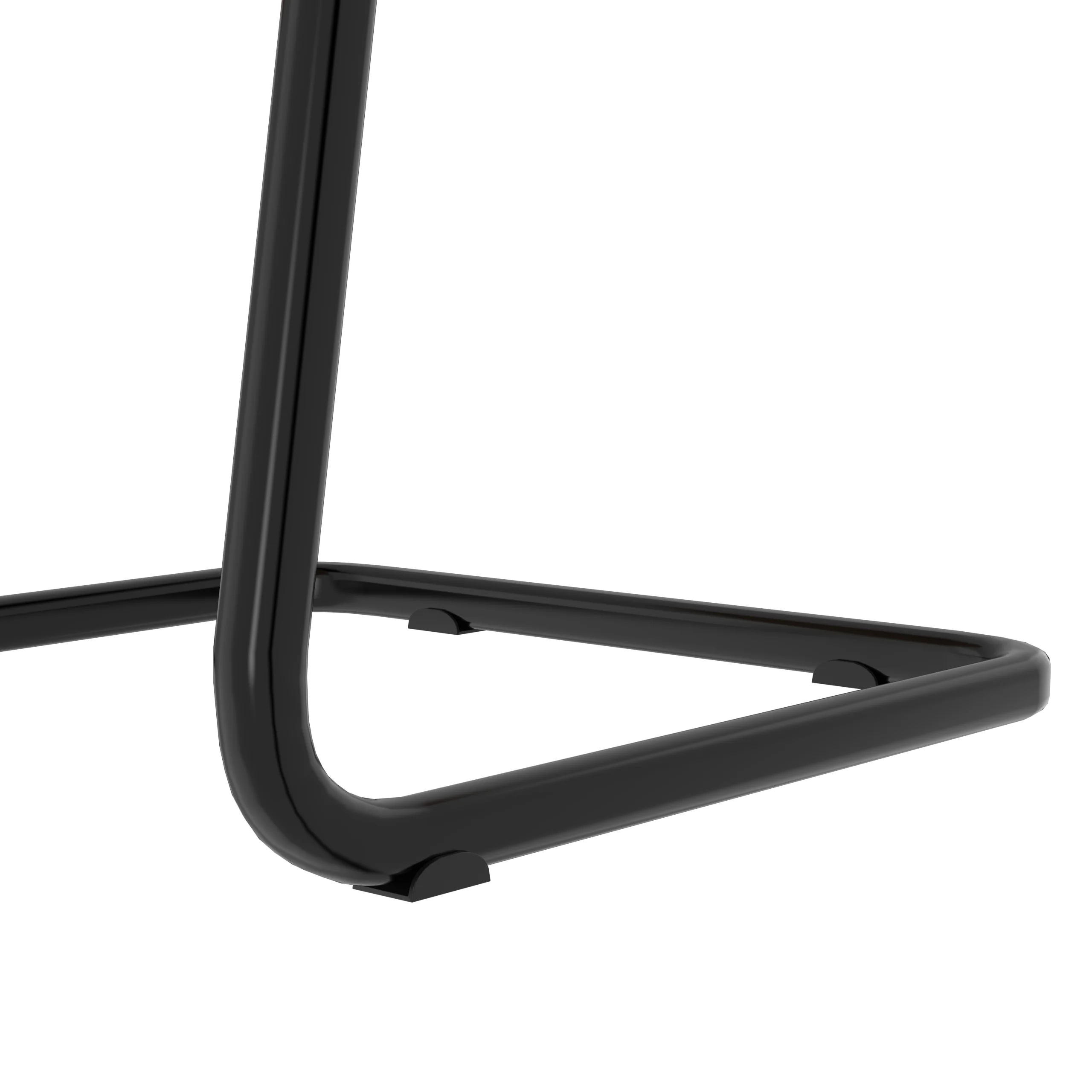 Evander Office Guest Chair in Acorn Brown Leather