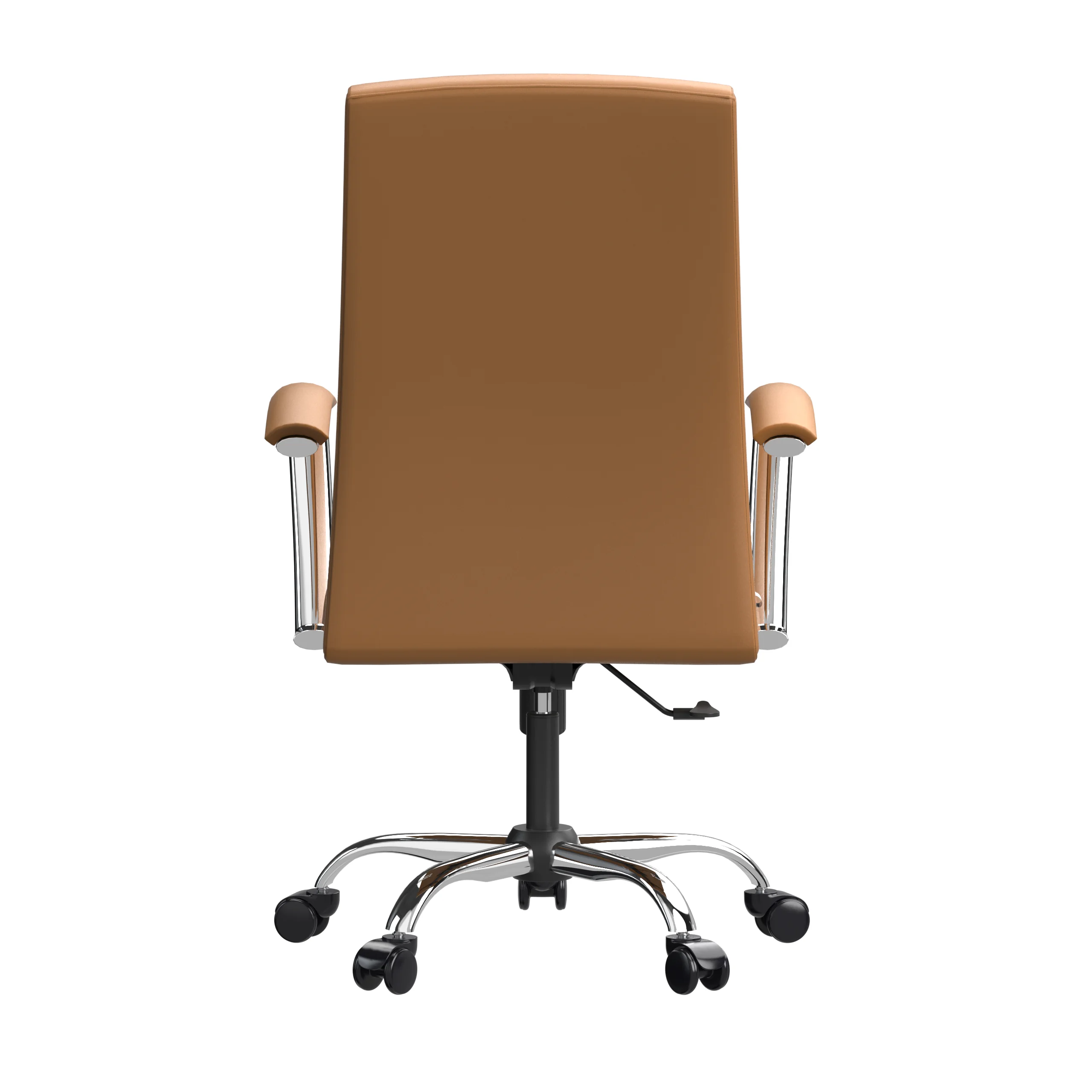 Evander Series Office Chair in Acorn Brown Leather
