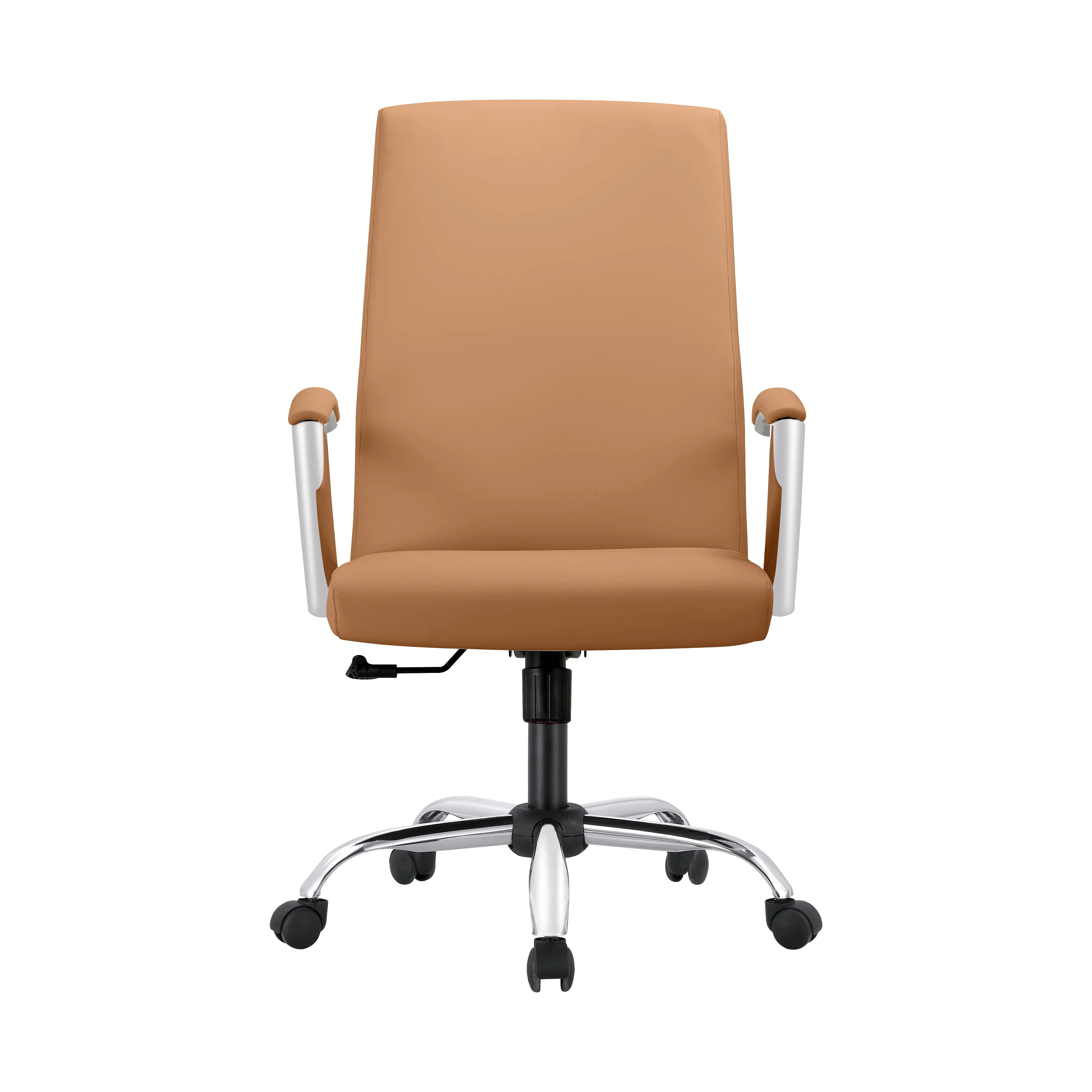 Evander Series Office Chair in Acorn Brown Leather