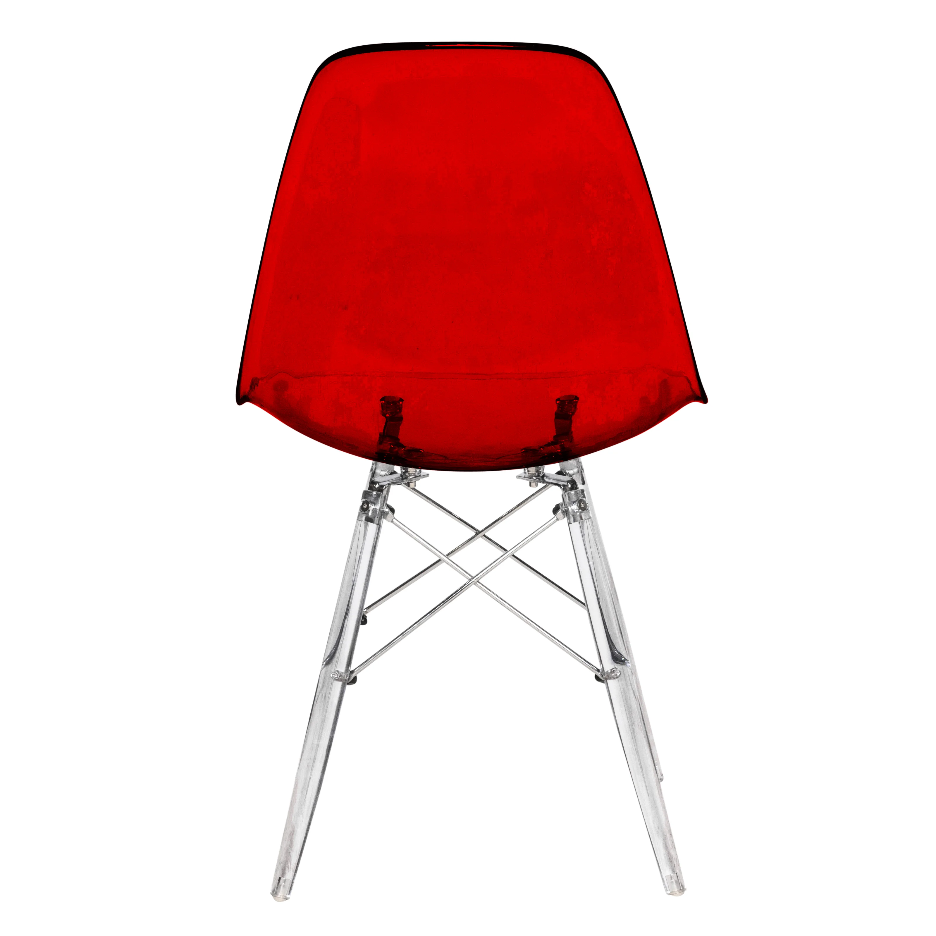 Dover Molded Side Chair with Acrylic Base