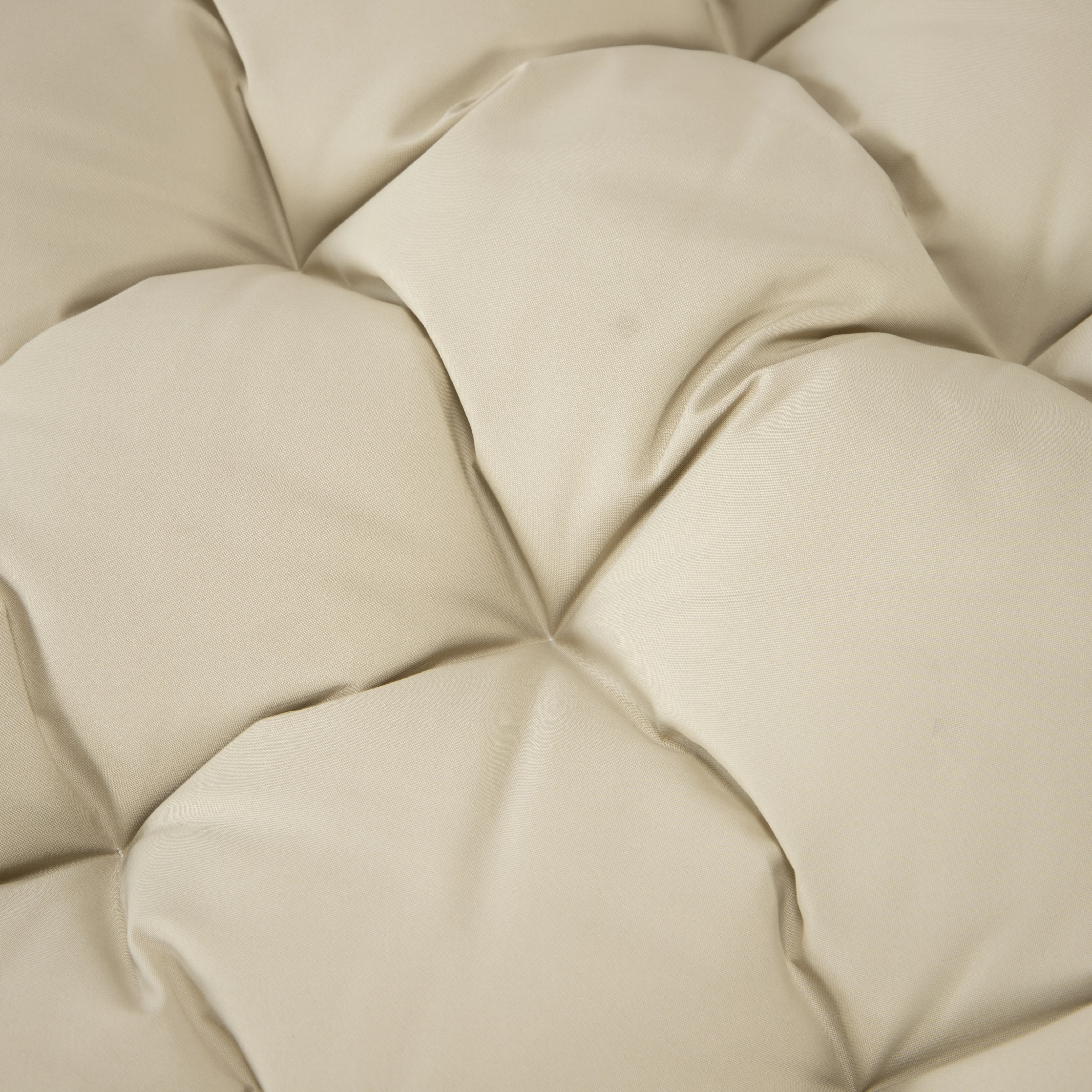 Wicker 2 Person Double Folding Hanging Egg Swing Cushion