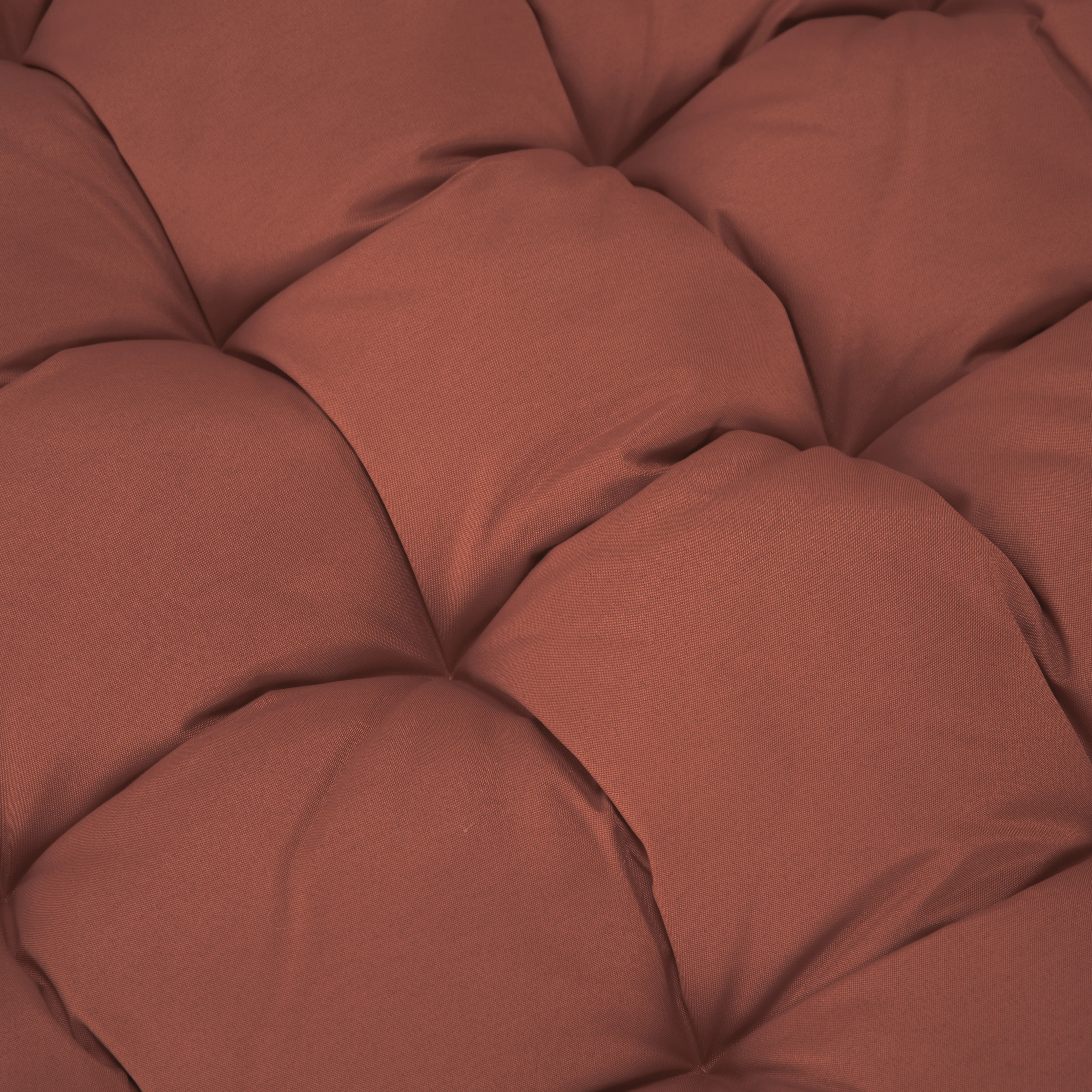 Wicker 2 Person Double Folding Hanging Egg Swing Cushion