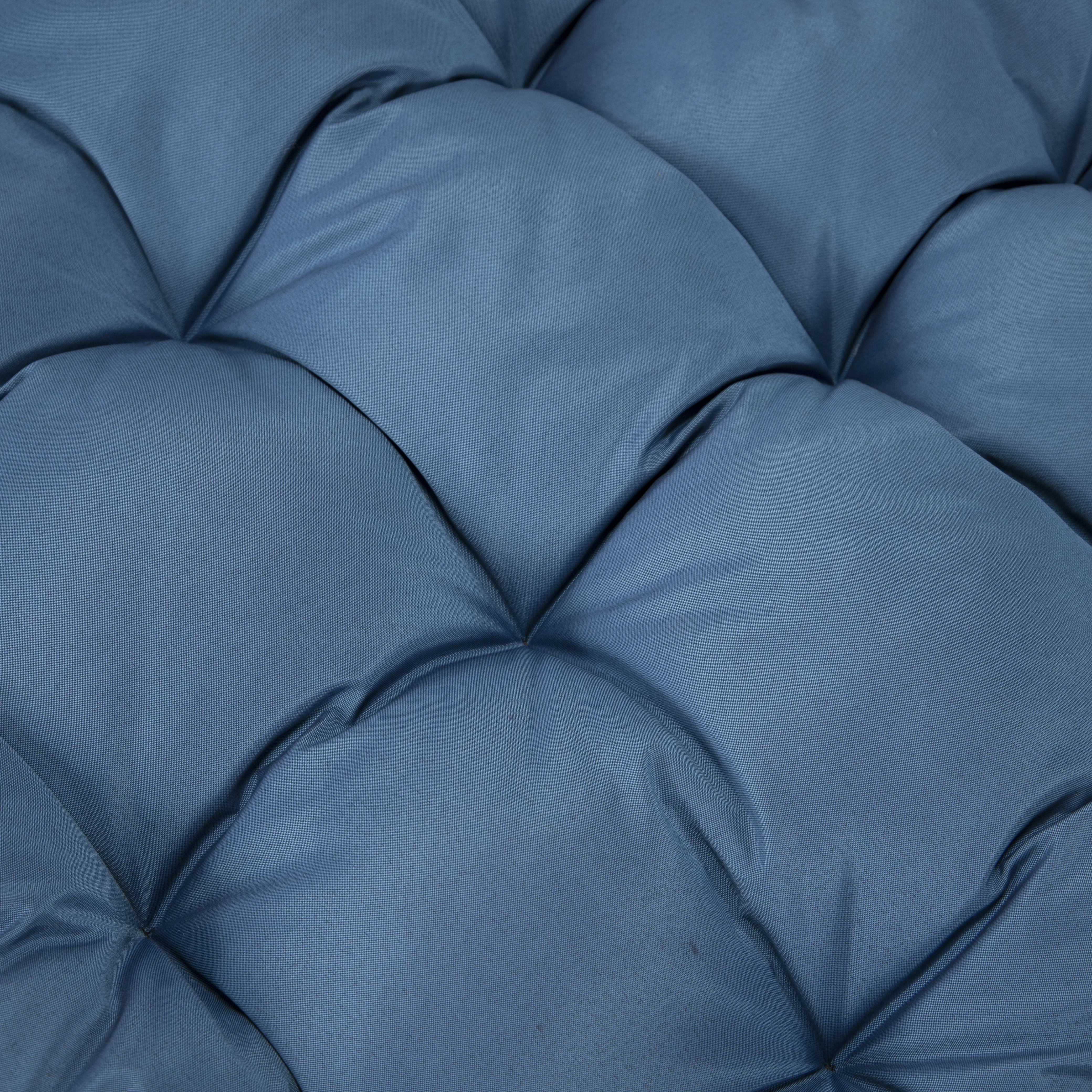 Wicker 2 Person Double Folding Hanging Egg Swing Cushion