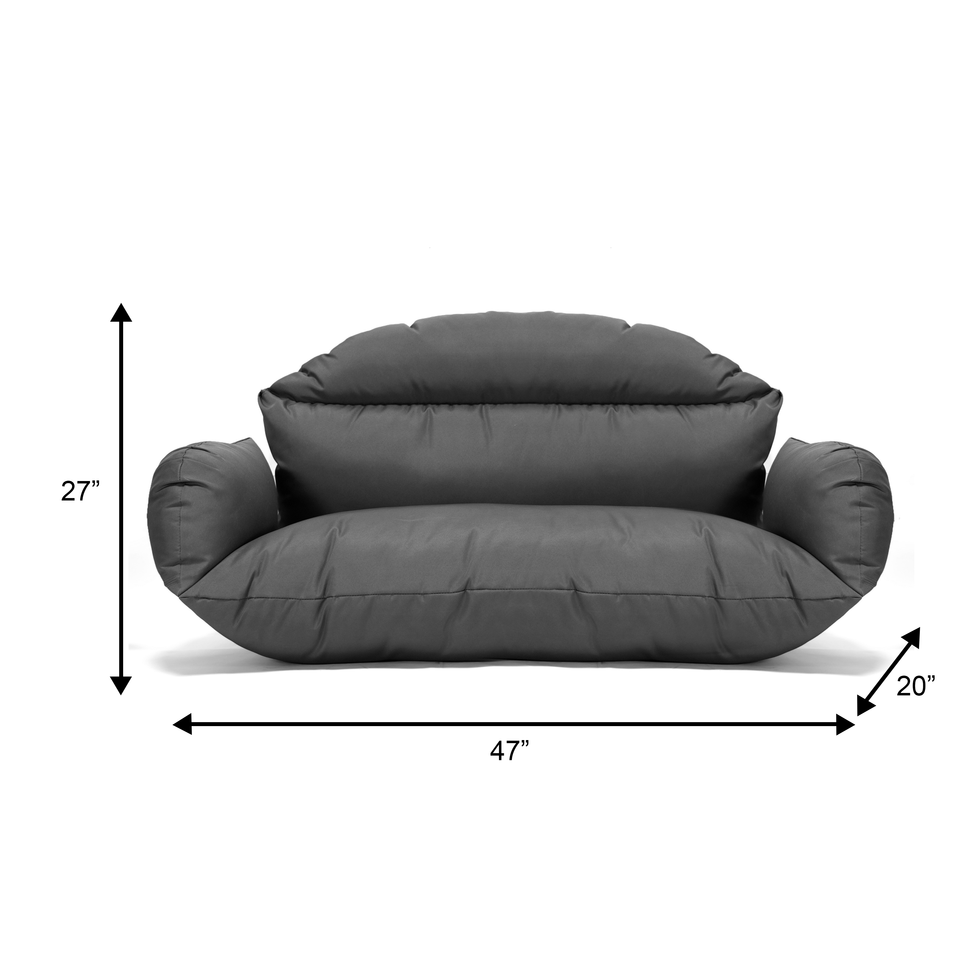 Hanging 2 person Egg Swing Cushion