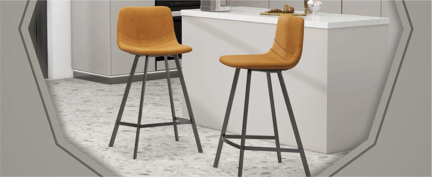 Elland - Counter stool -Light Brown