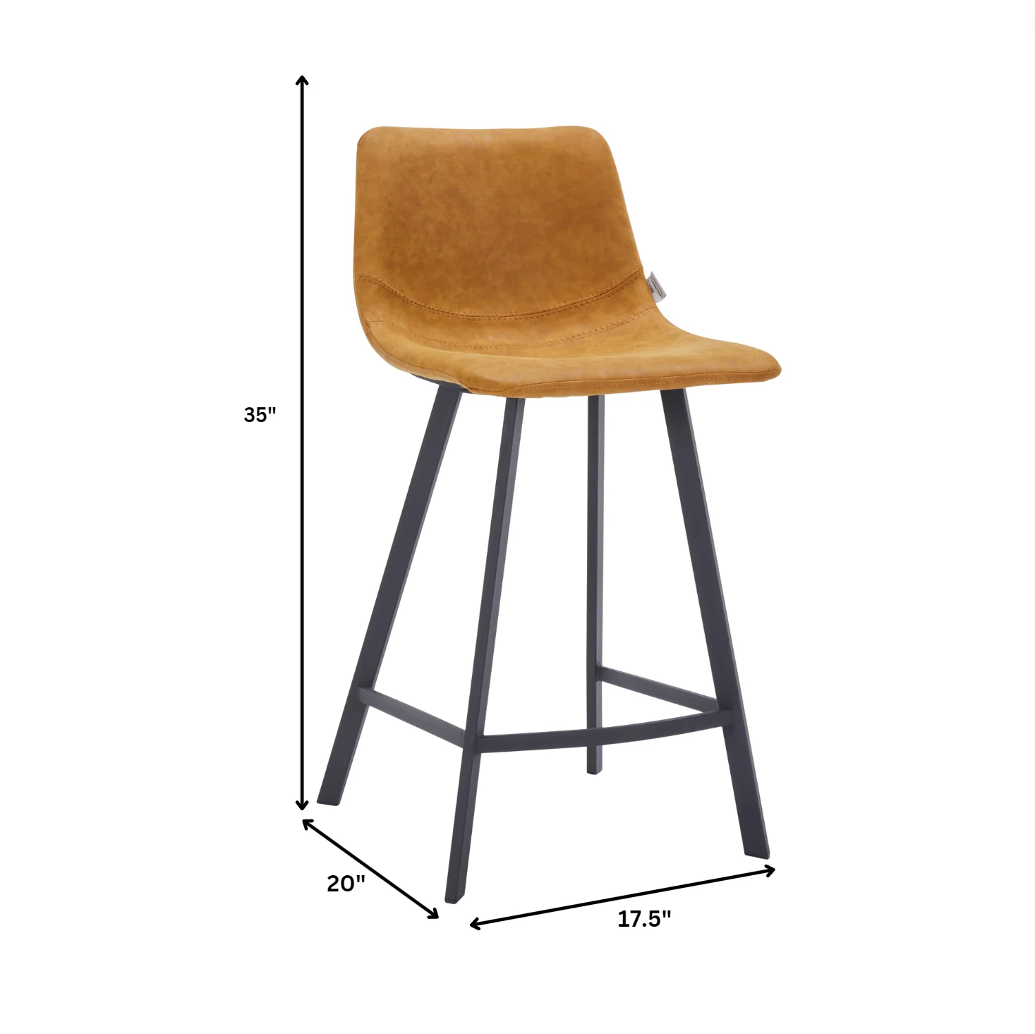 Elland - Counter stool -Light Brown