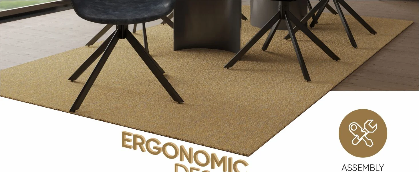 Markley Modern Leather Dining Swival Arm Chair in Black