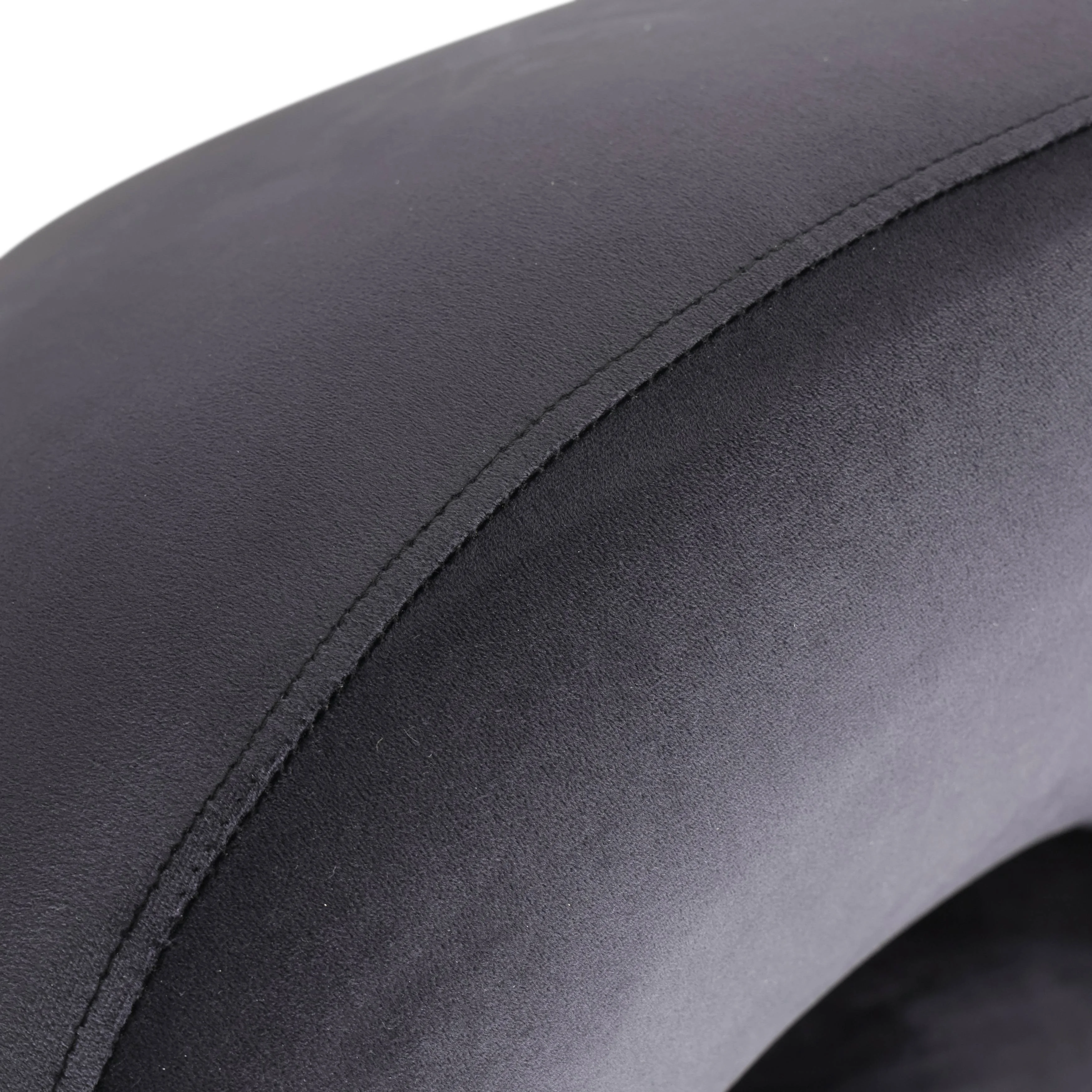 Faze Collection Modern Single Seater Sofa in Black Velvet