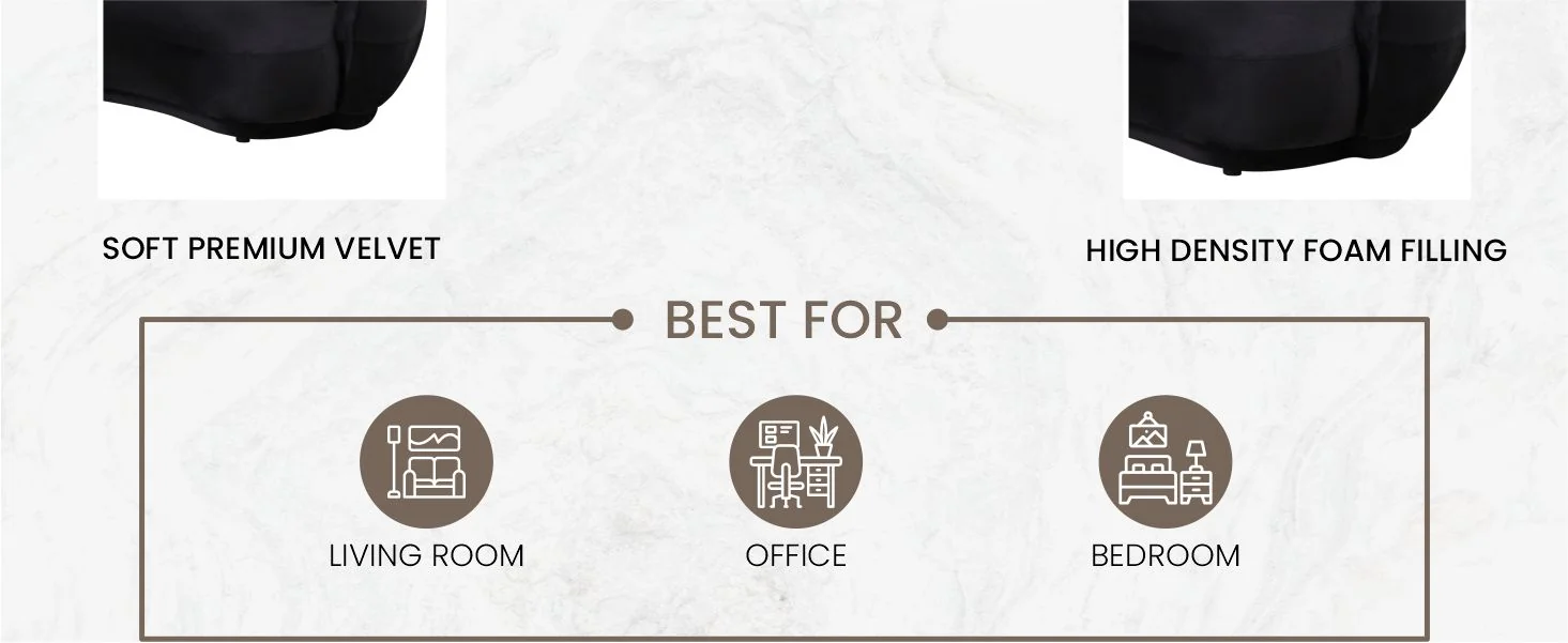 Faze 3-Seater Wide Couch Sofa Upholstered in Velvet