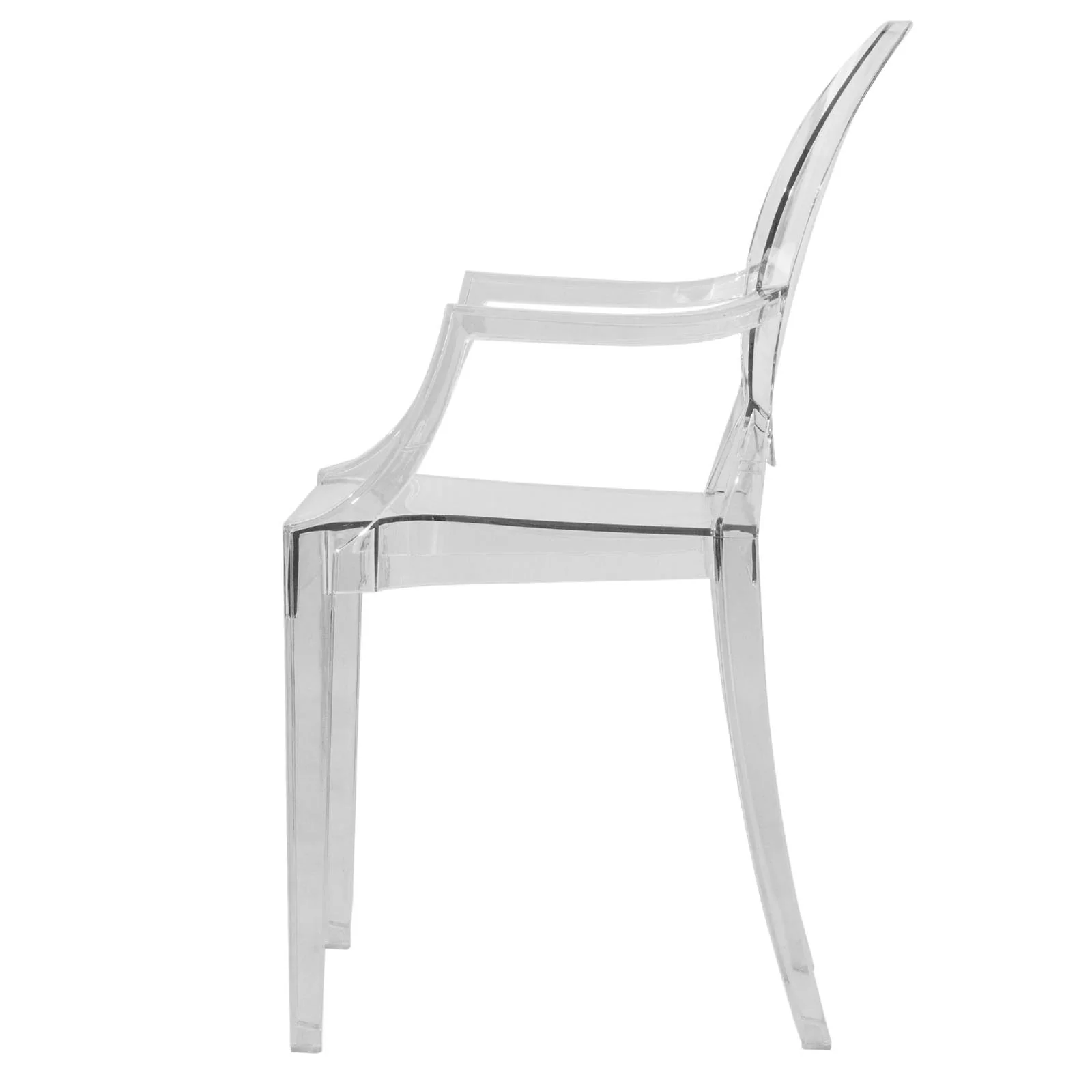 Carroll Modern Acrylic Dining Side Chair