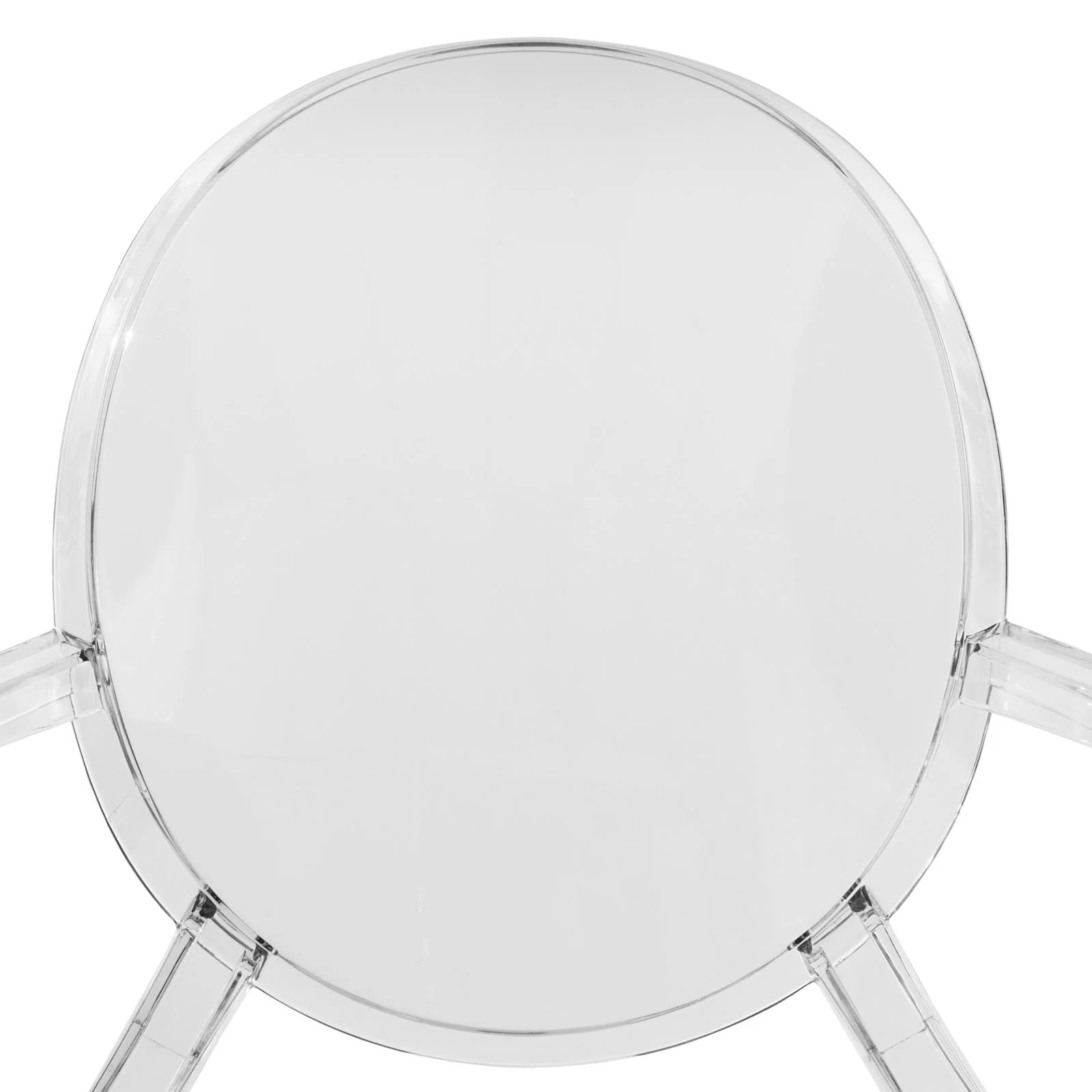 Carroll Modern Acrylic Dining Side Chair, Set of 2