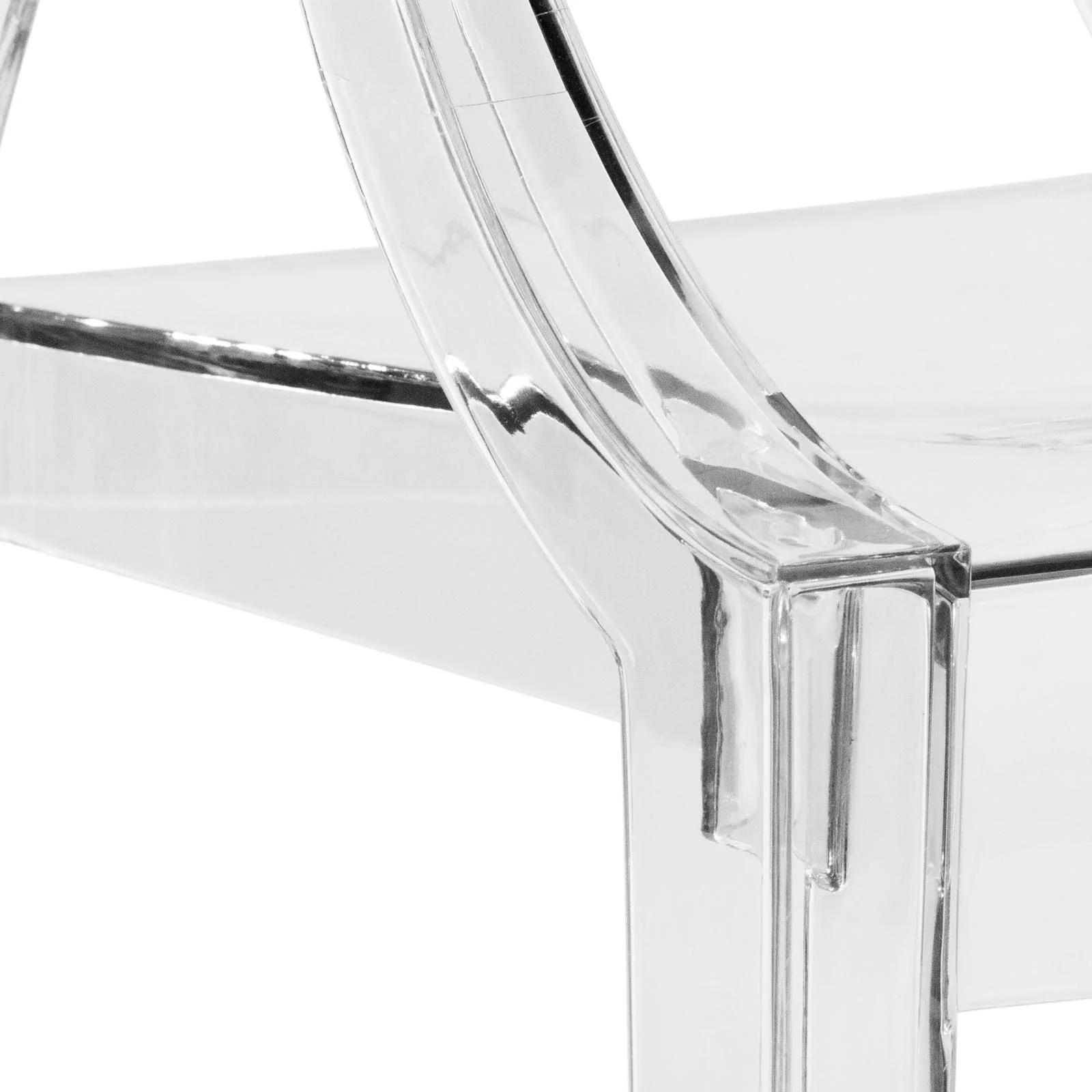 Carroll Modern Acrylic Dining Side Chair, Set of 2