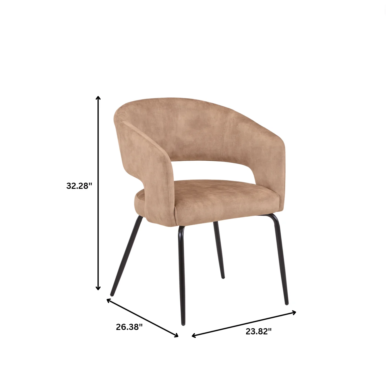 7-Piece Dining Set with Rectangular Glass Dining Table Gold Base and 6 Velvet Dining Chairs with Iron Base