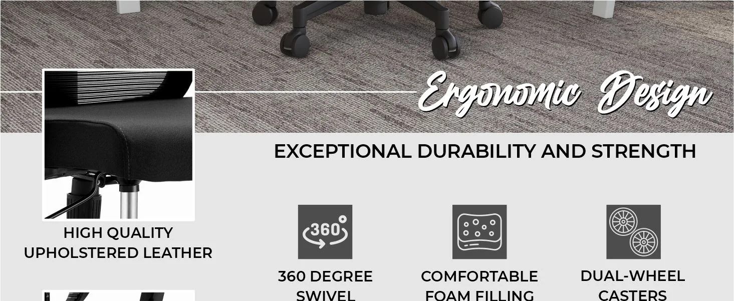 Office Glen Series Office Task Chair In Black