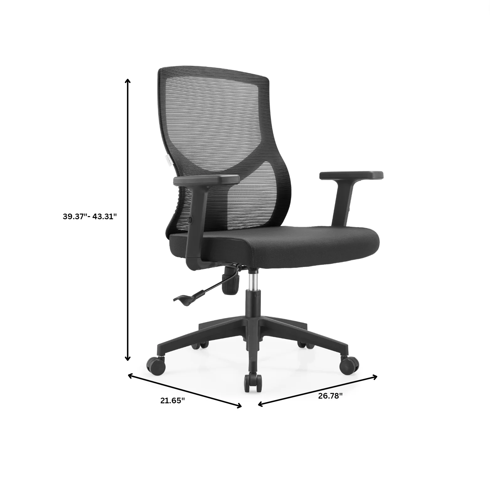 Office Glen Series Office Task Chair In Black