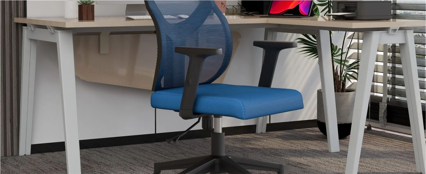 Office Glen Series Office Task Chair In Blue