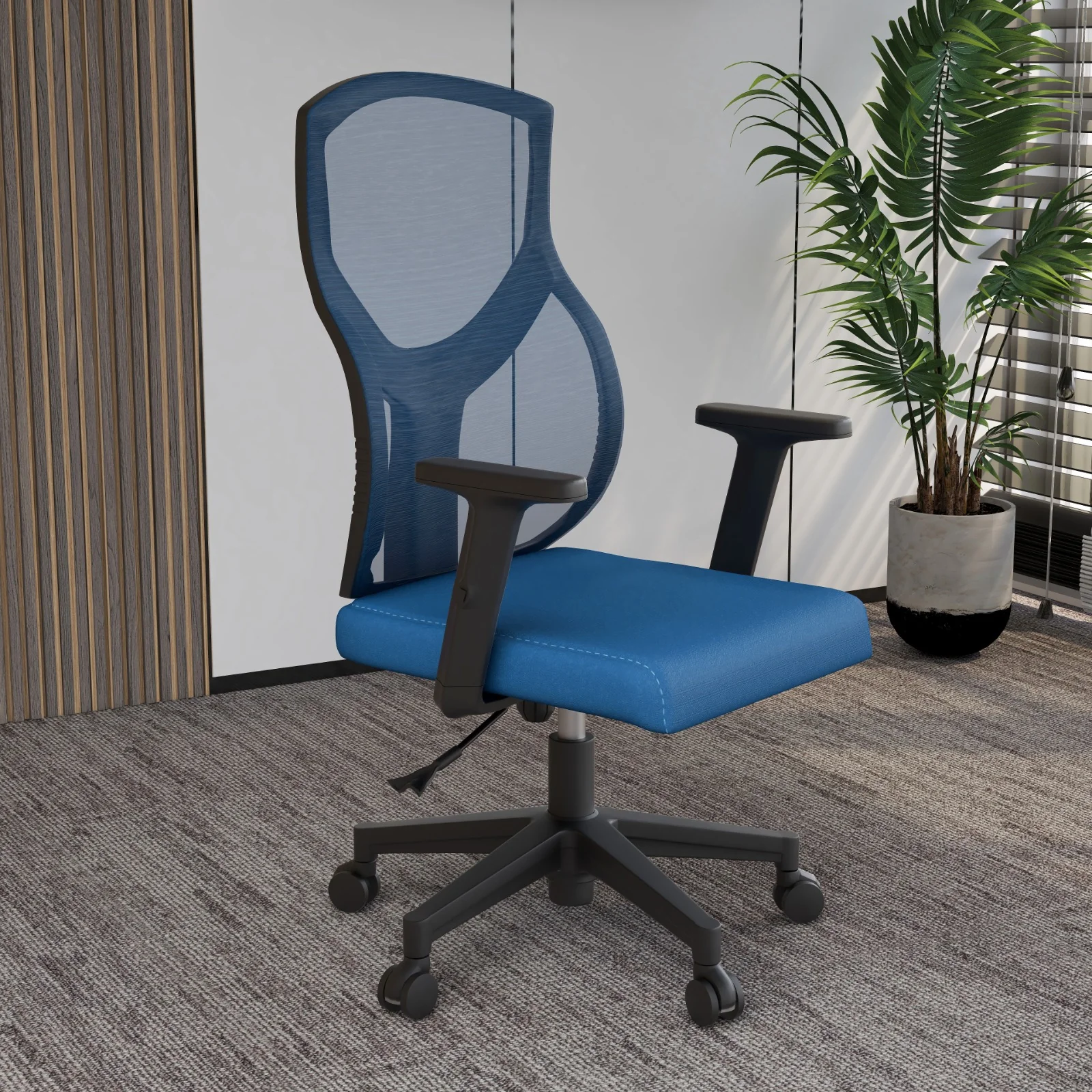 Office Glen Series Office Task Chair In Blue