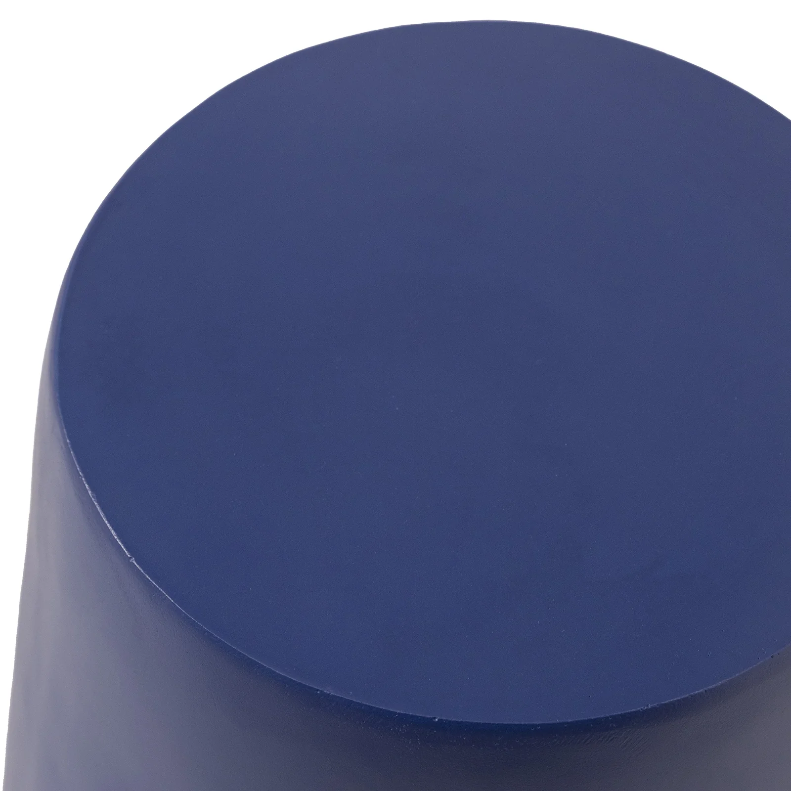 Modern Side End Table Glint Series In Saphire Blue