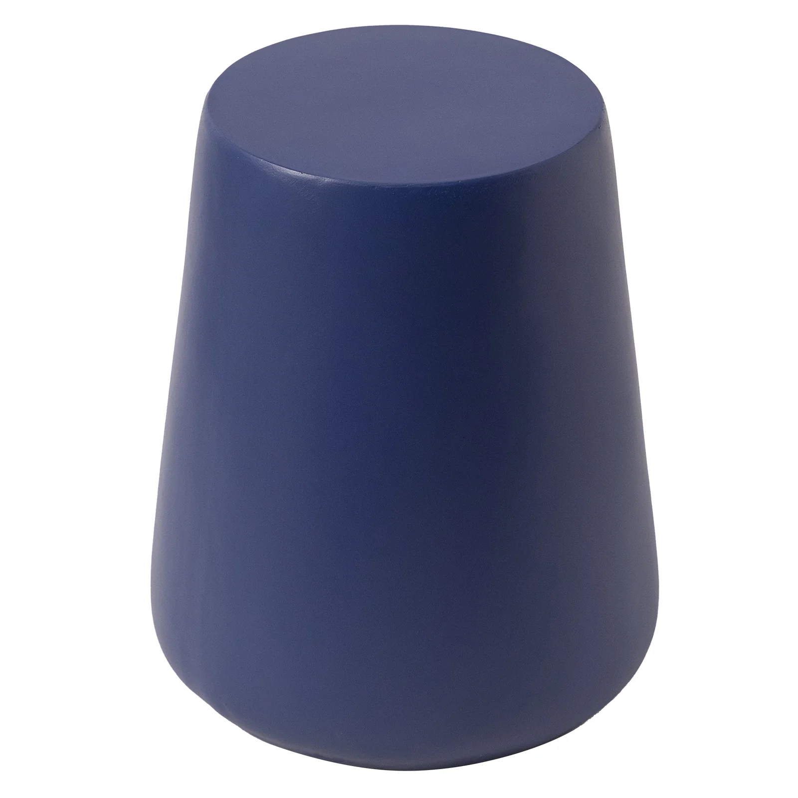 Modern Side End Table Glint Series In Saphire Blue