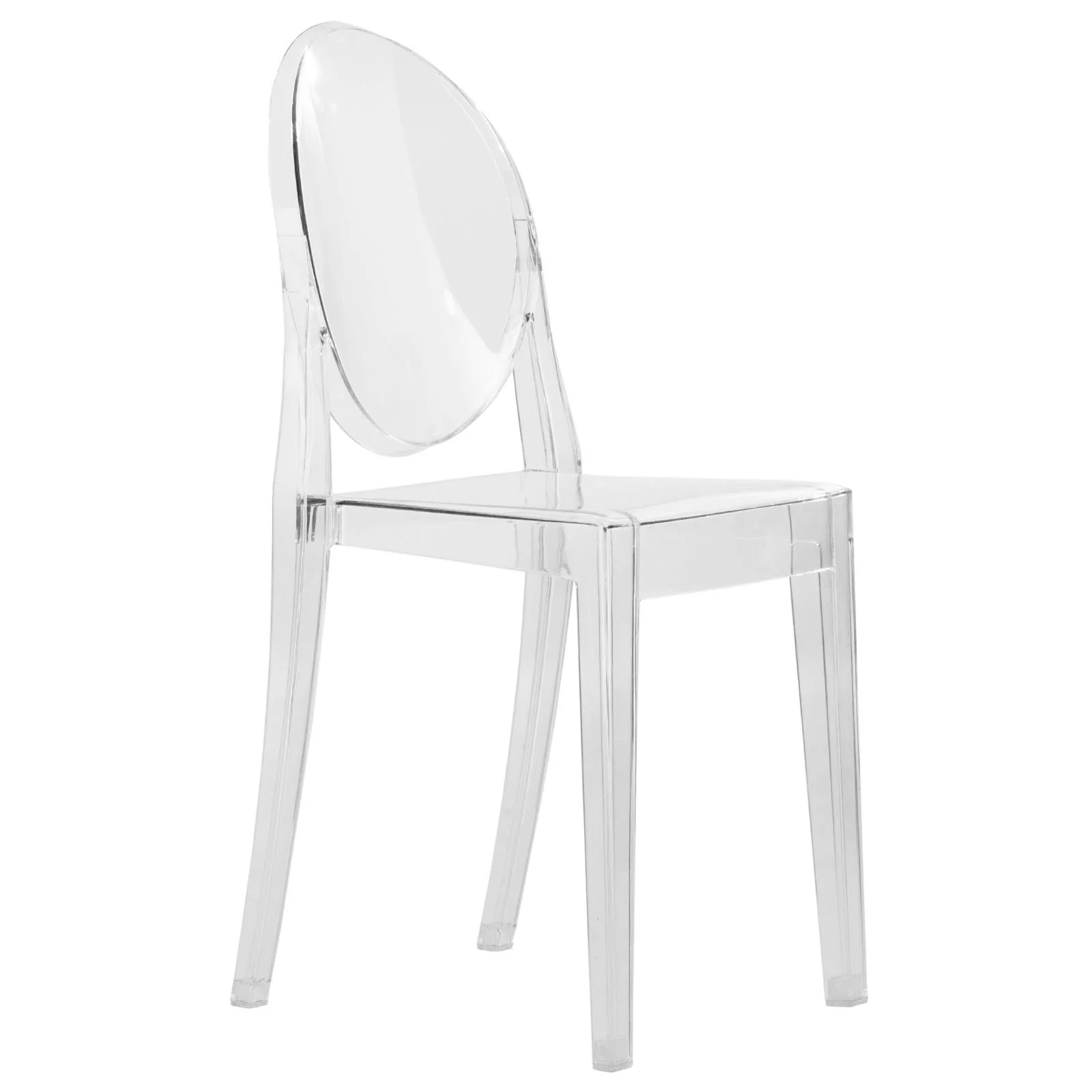 Marion Transparent Acrylic Modern Chair
