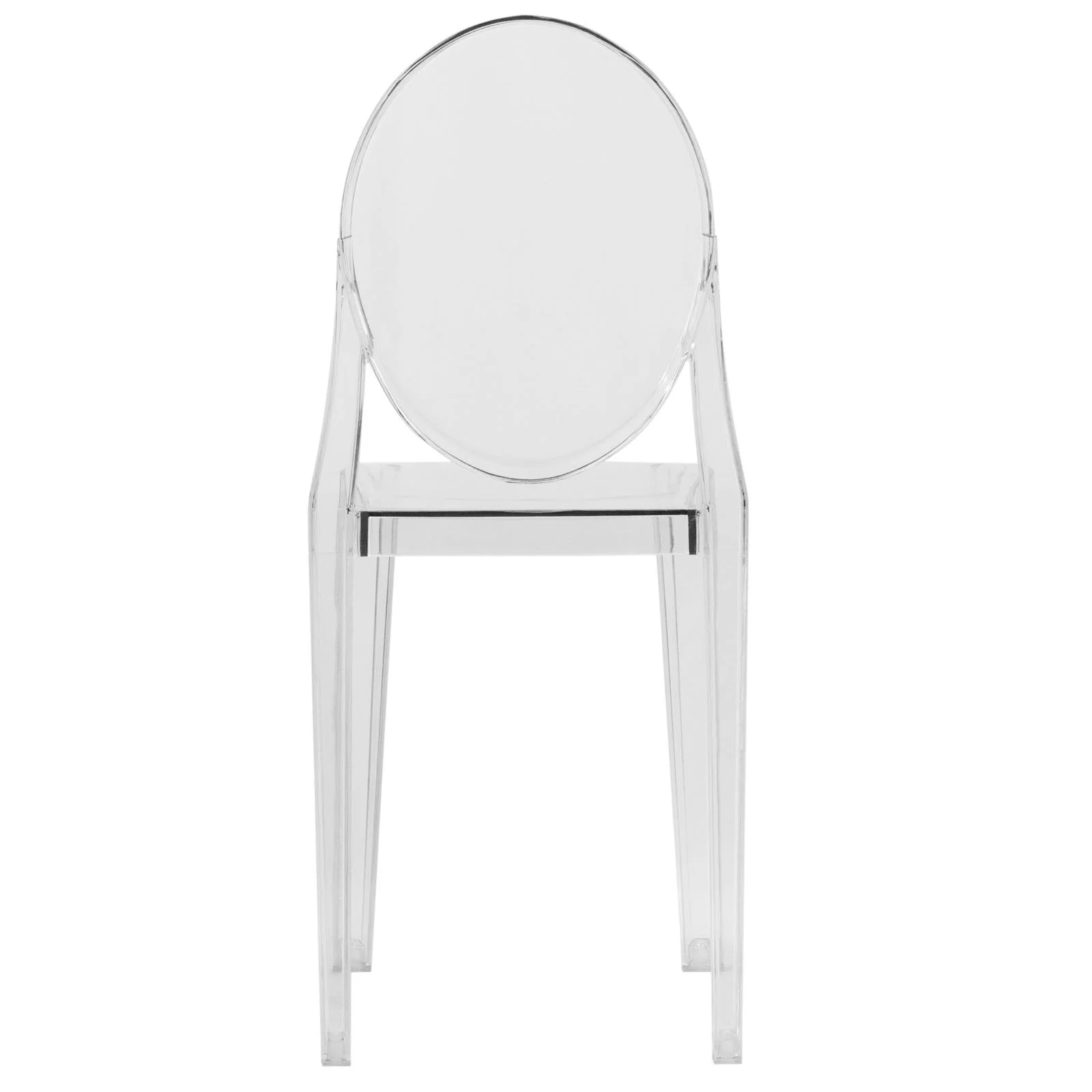 Marion Transparent Acrylic Modern Chair, Set of 4