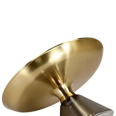 Hyalus Collection Glass Coffee table in Smoke