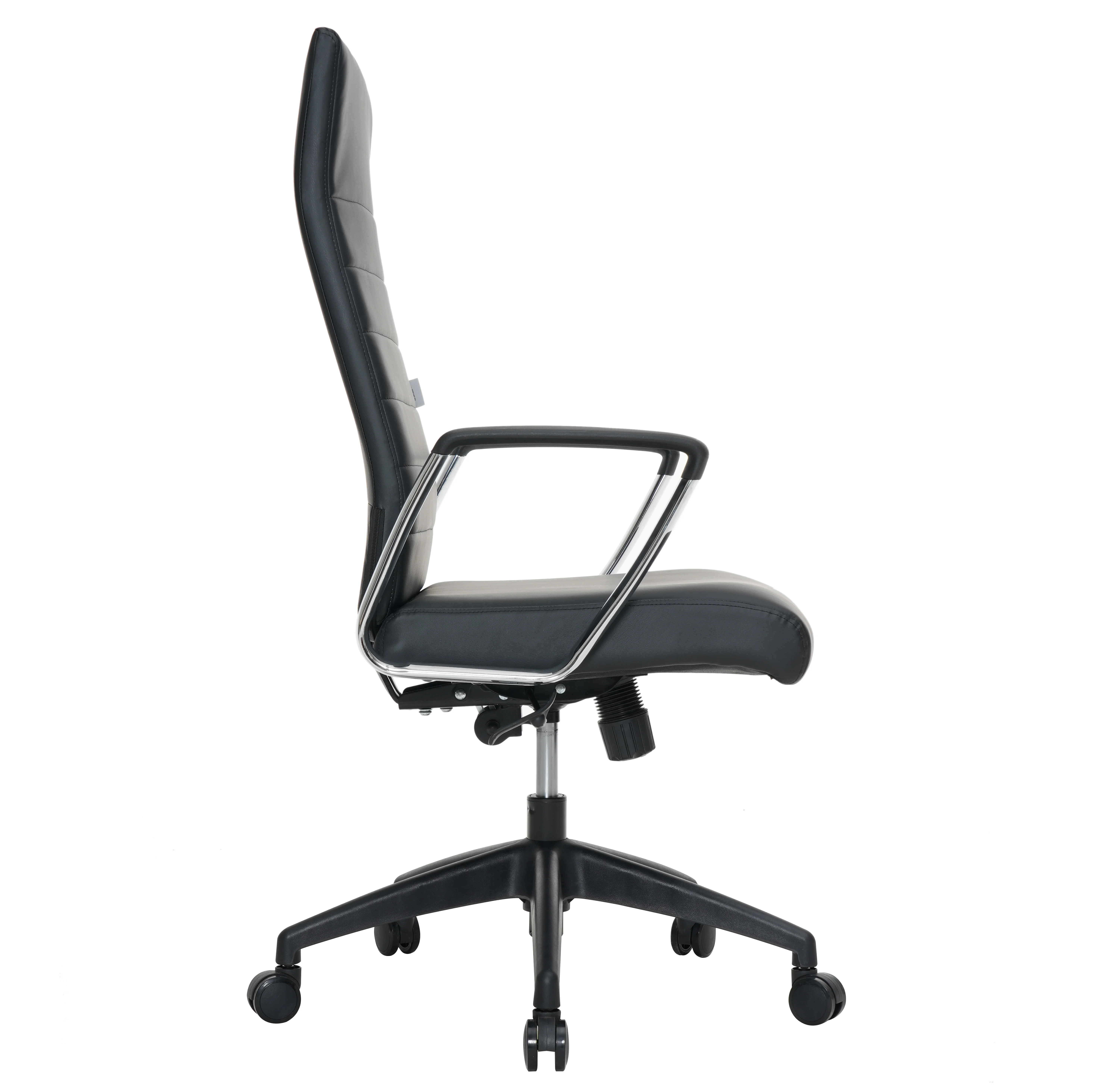 Hilton Modern High-Back Leather Office Chair