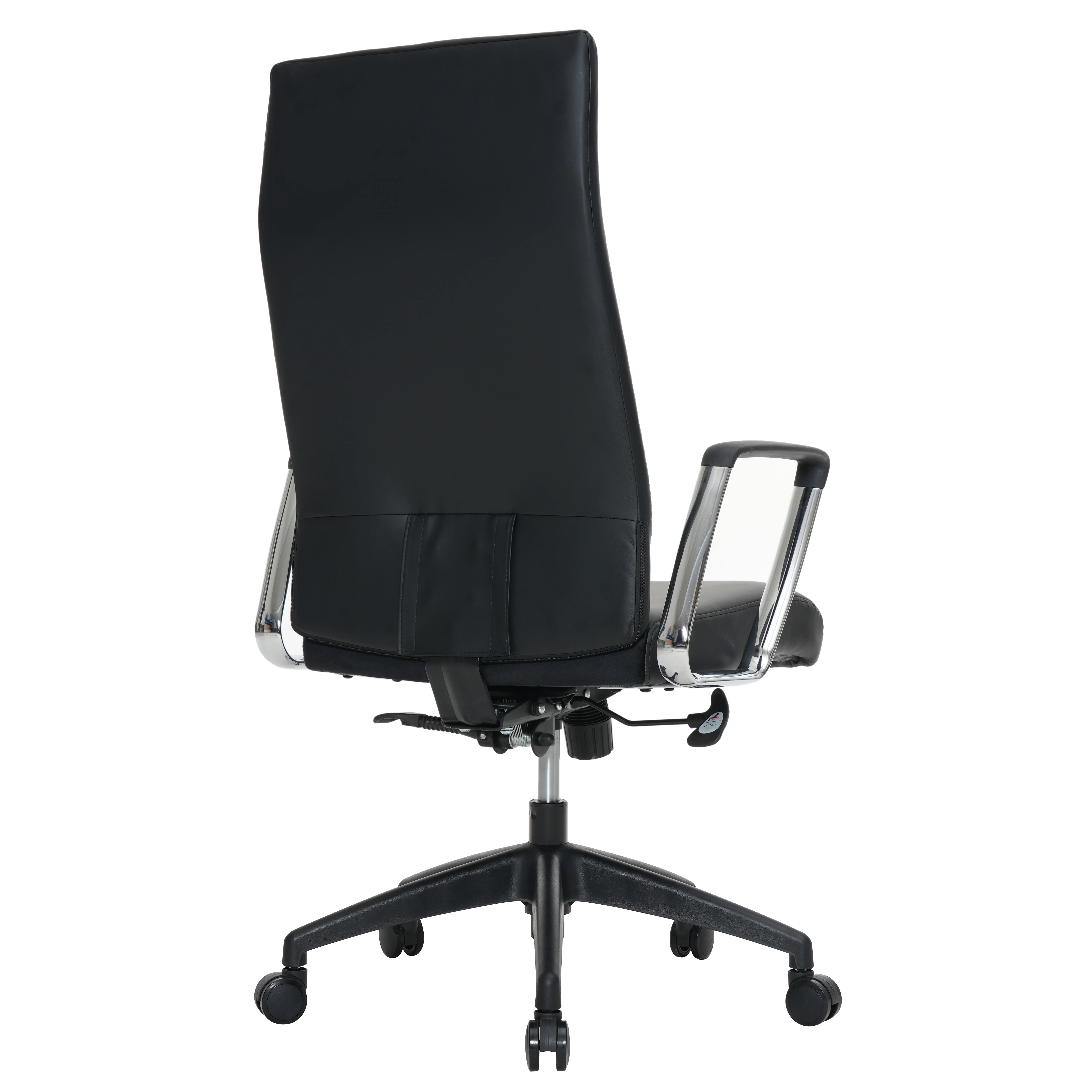 Hilton Modern High-Back Leather Office Chair