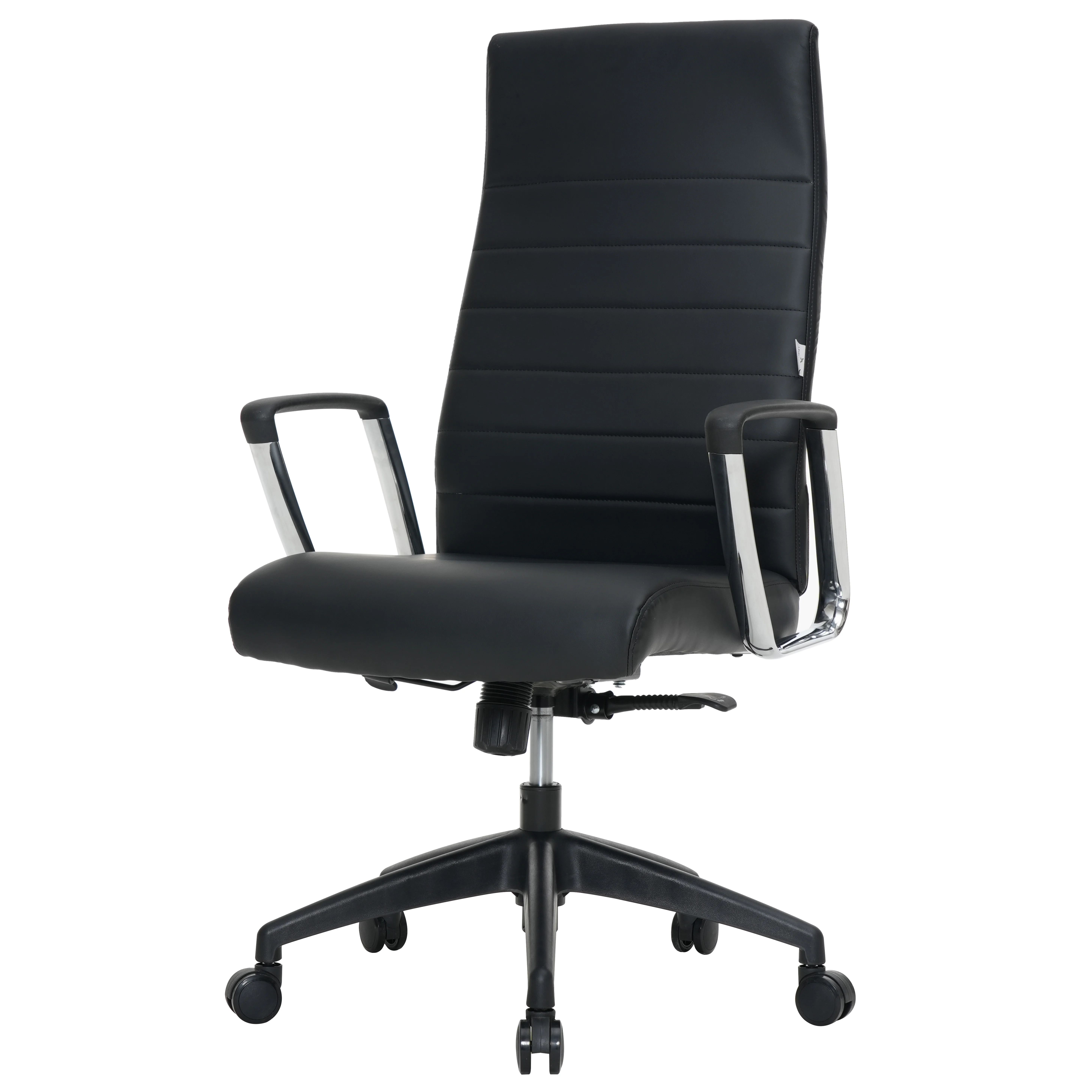Hilton Modern High-Back Leather Office Chair