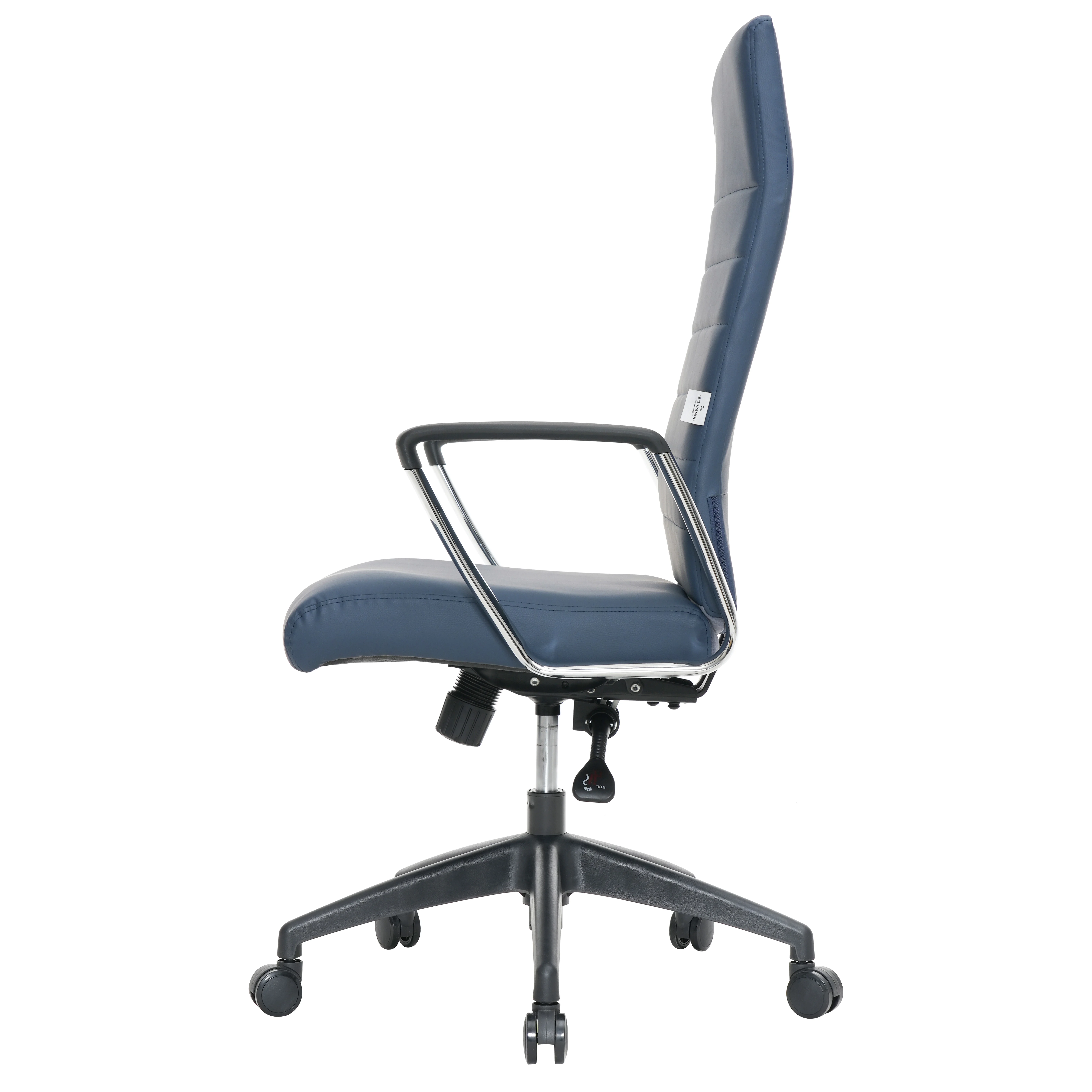 Hilton Modern High-Back Leather Office Chair