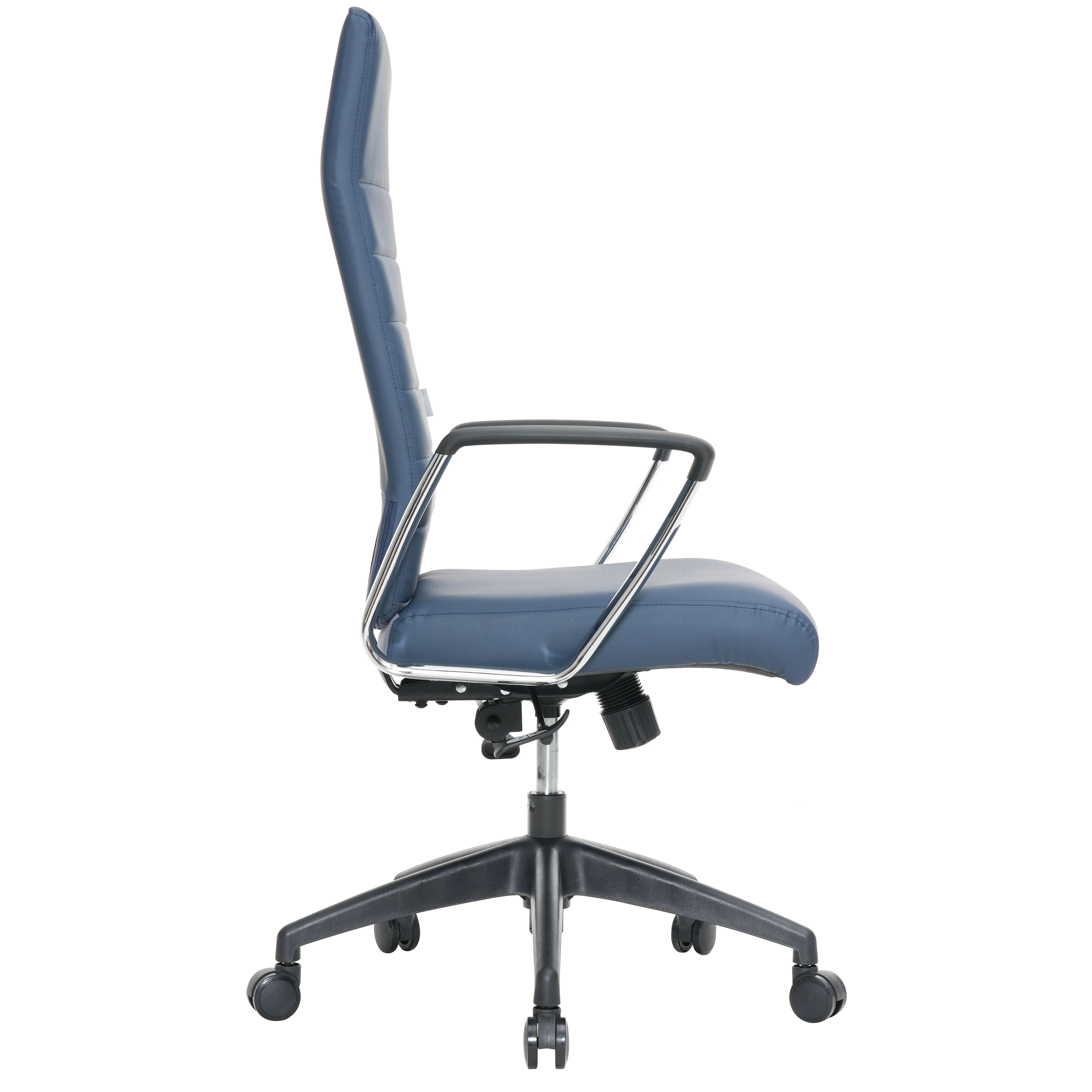 Hilton Modern High-Back Leather Office Chair