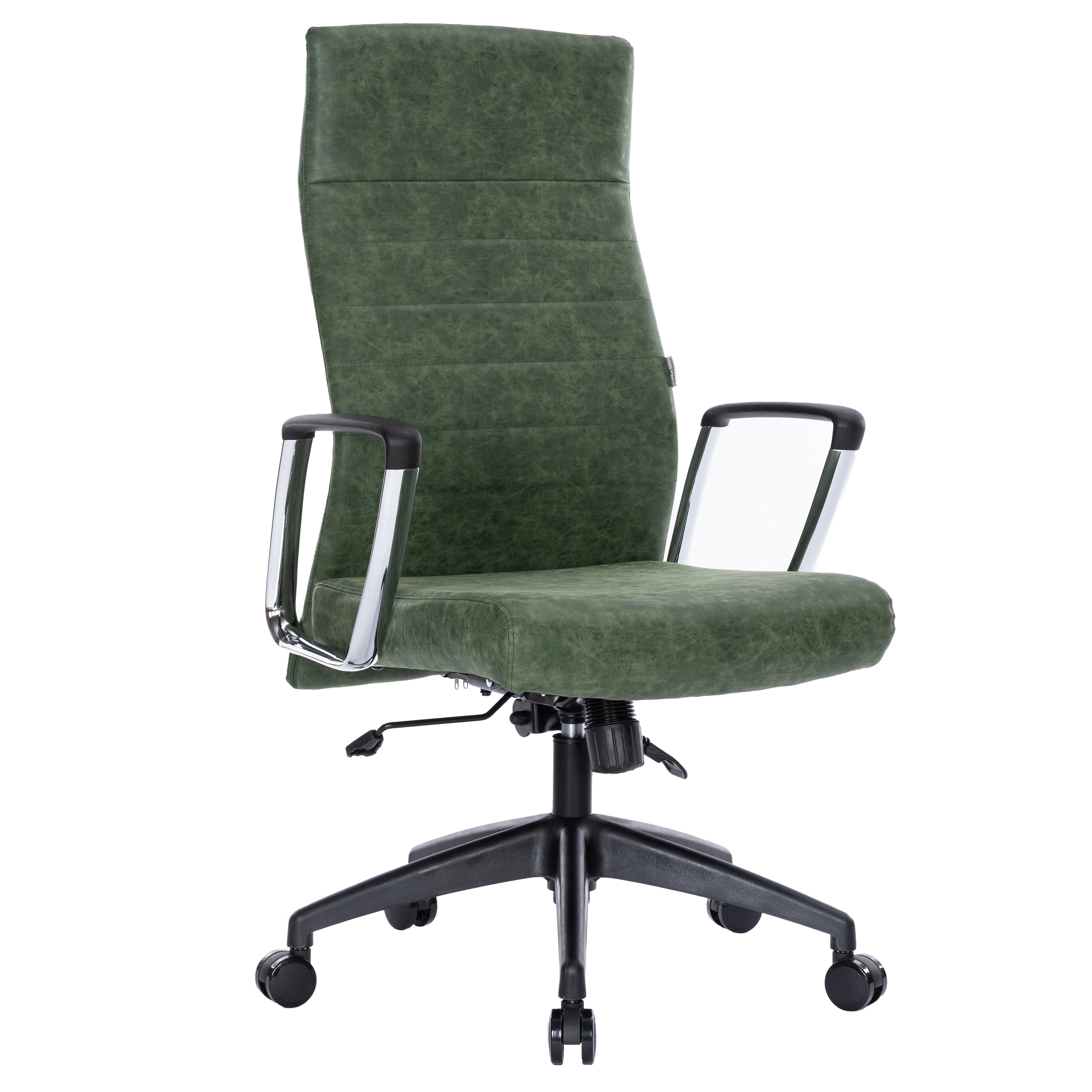 Hilton Leather Office Chair in Green