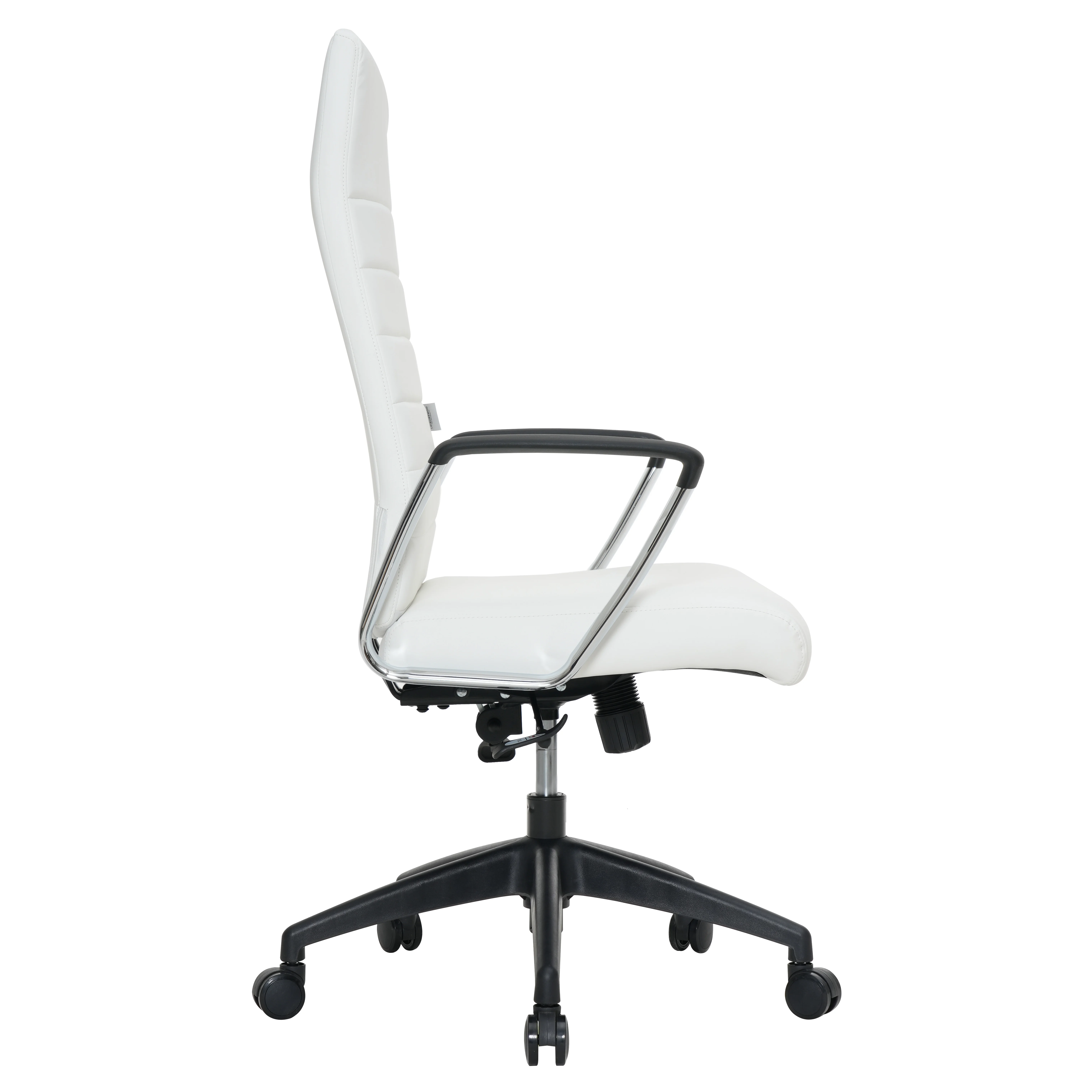 Hilton Modern High-Back Leather Office Chair