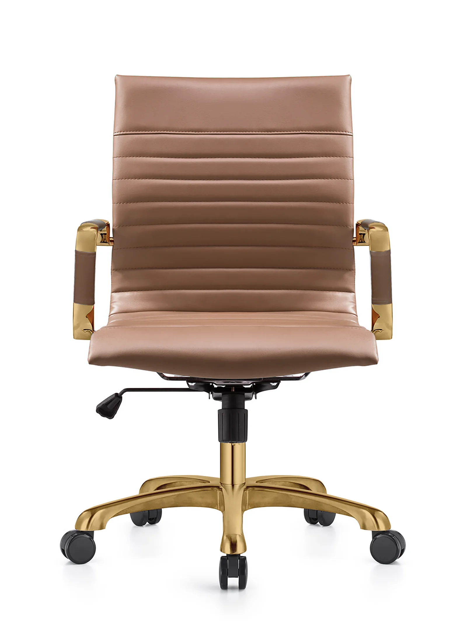 Harris Office Chair With Gold Frame