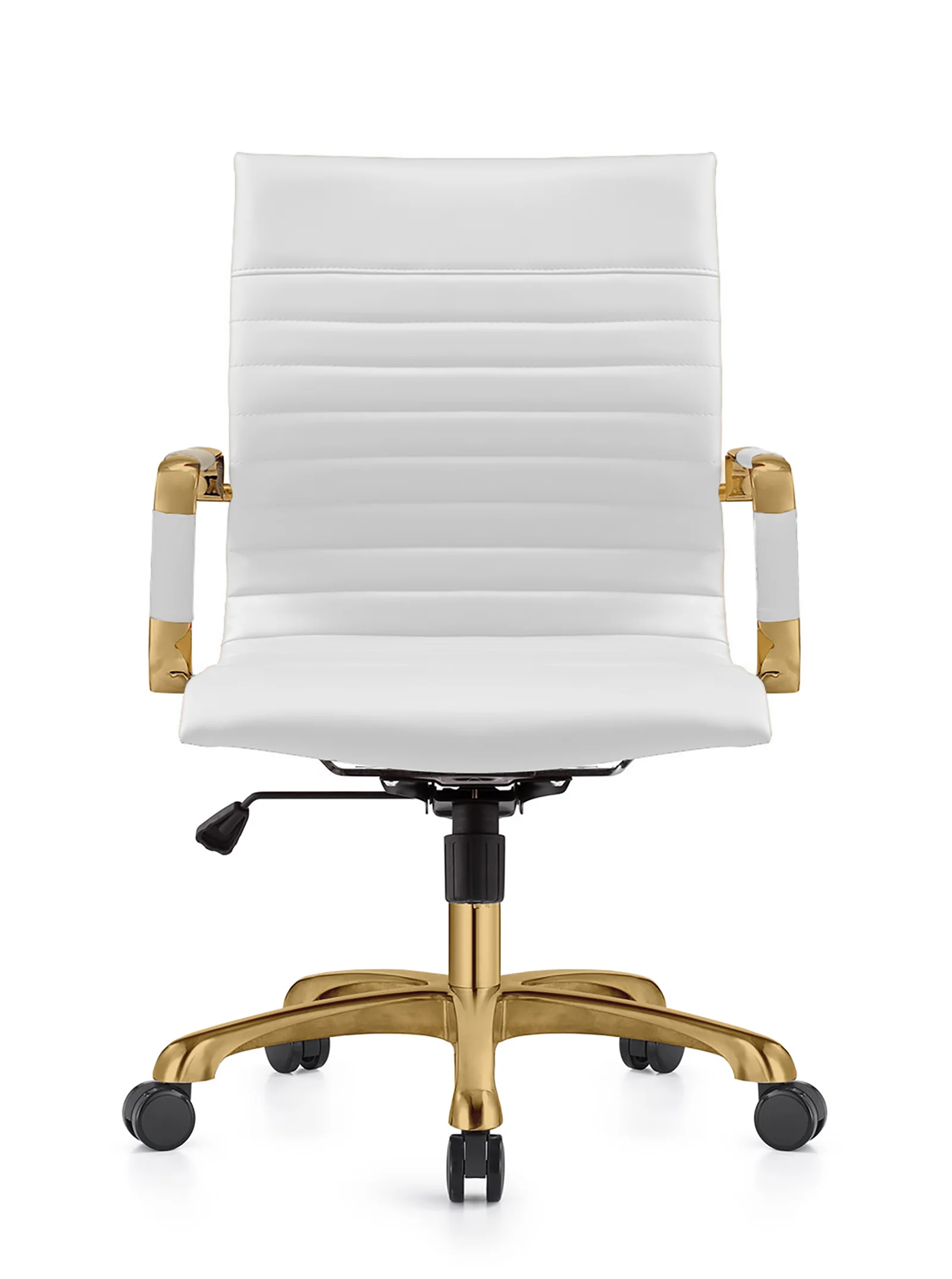 Harris Office Chair With Gold Frame