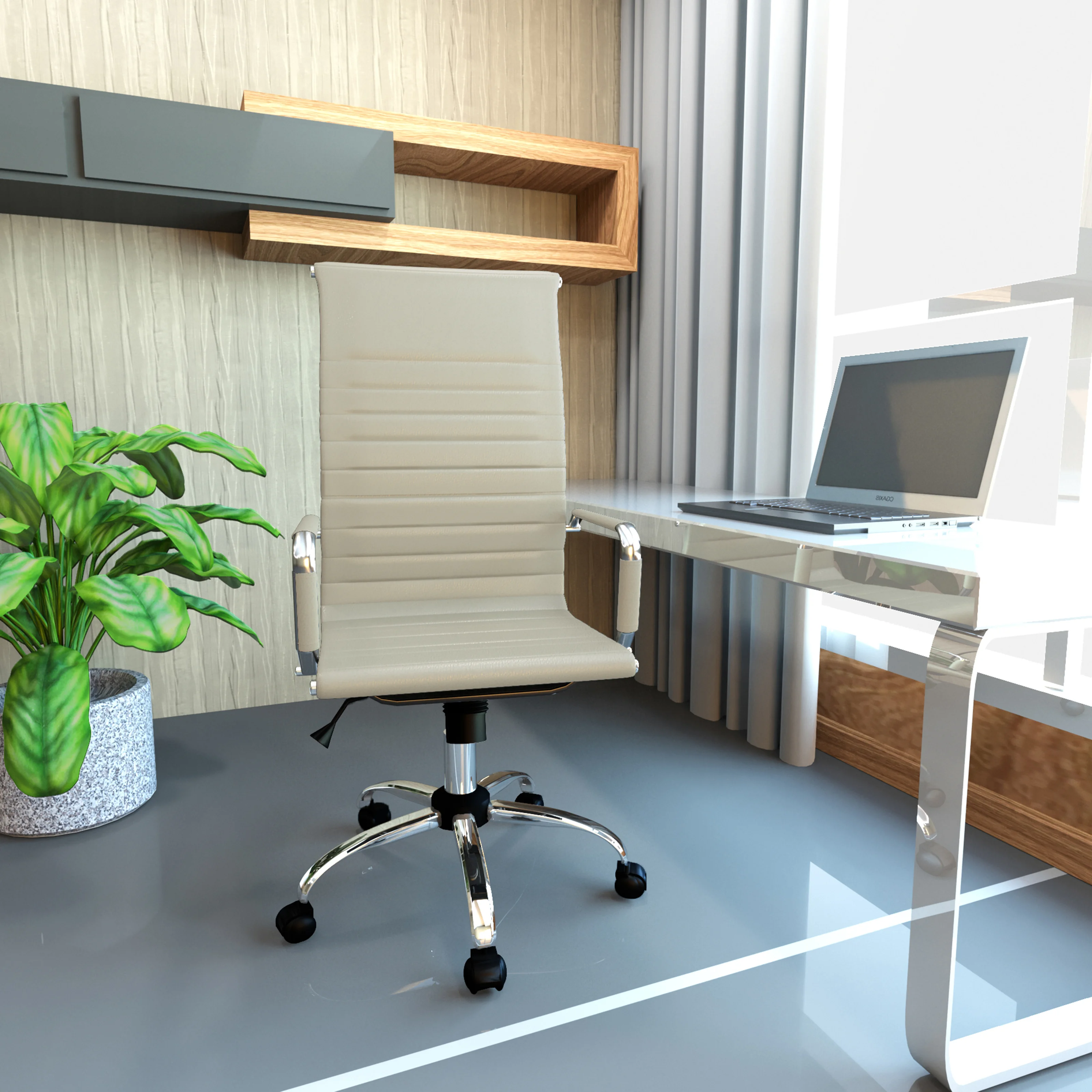 Harris High-Back Office Chair with Swivel