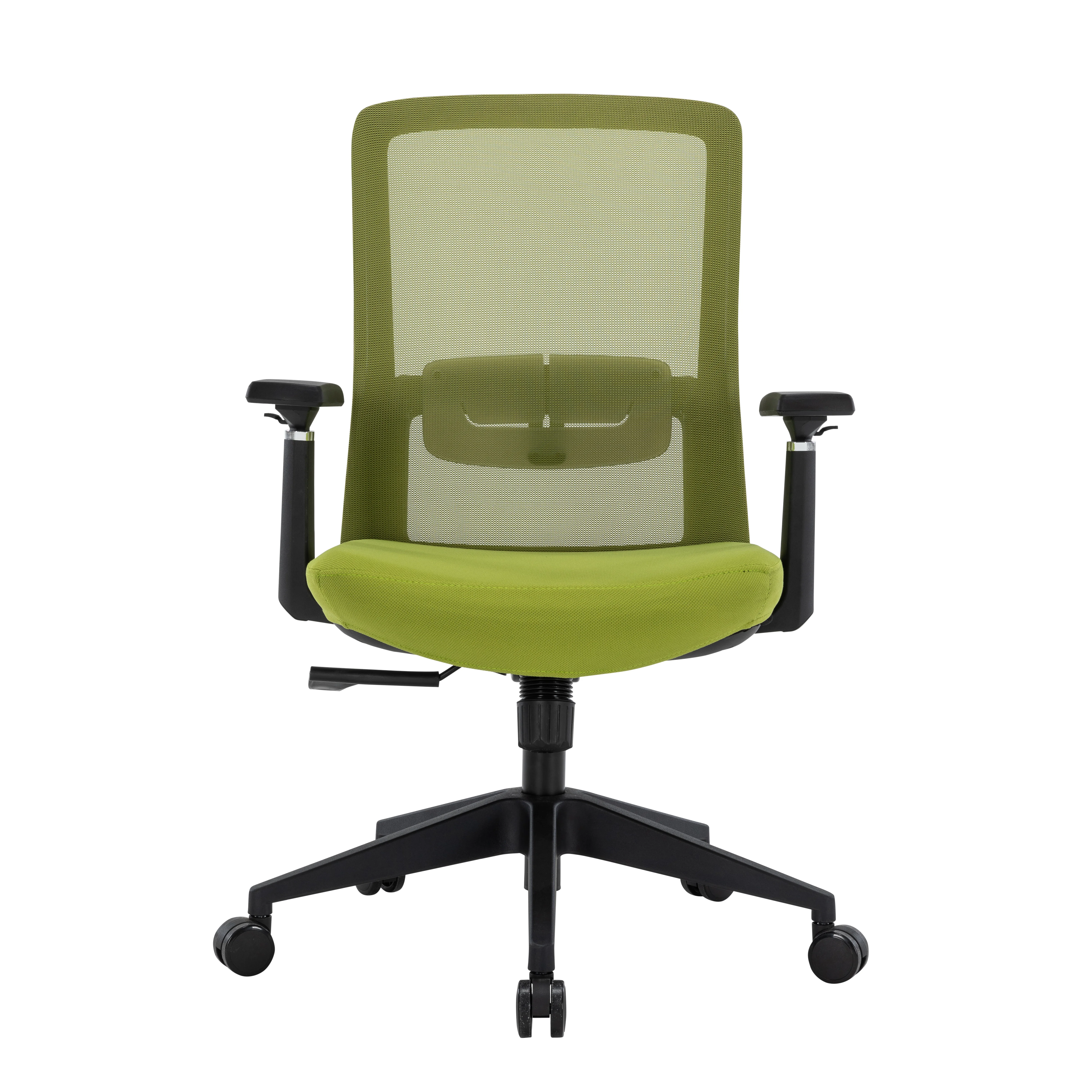 Ingram Office Chair with Seat Cover, Green/Green