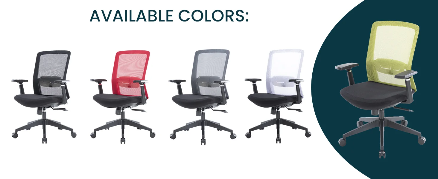 Ingram Modern  Office Task Chair with adjustable armrests