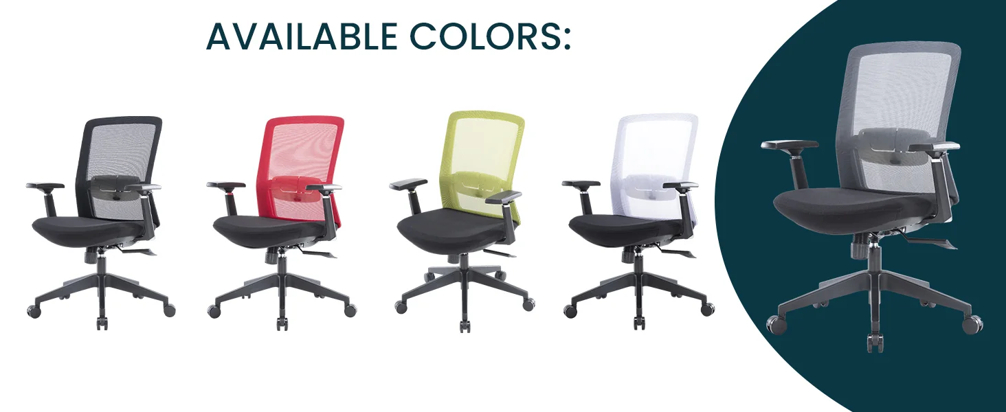 Ingram Modern  Office Task Chair with adjustable armrests