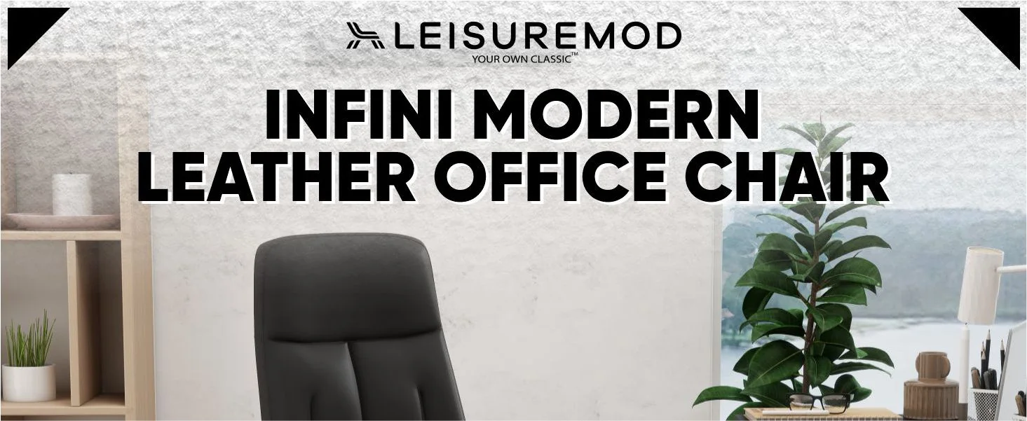 Inifini Collection Modern Office Chair In Black