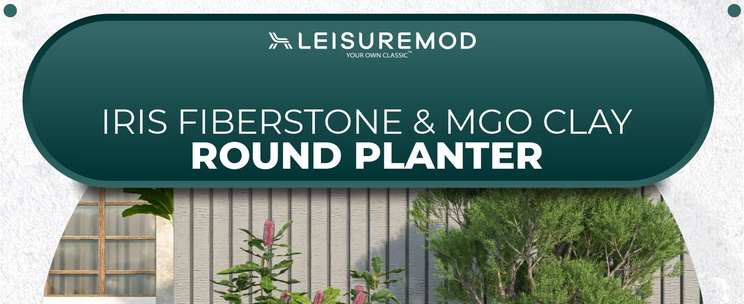 Iris Planter Set White