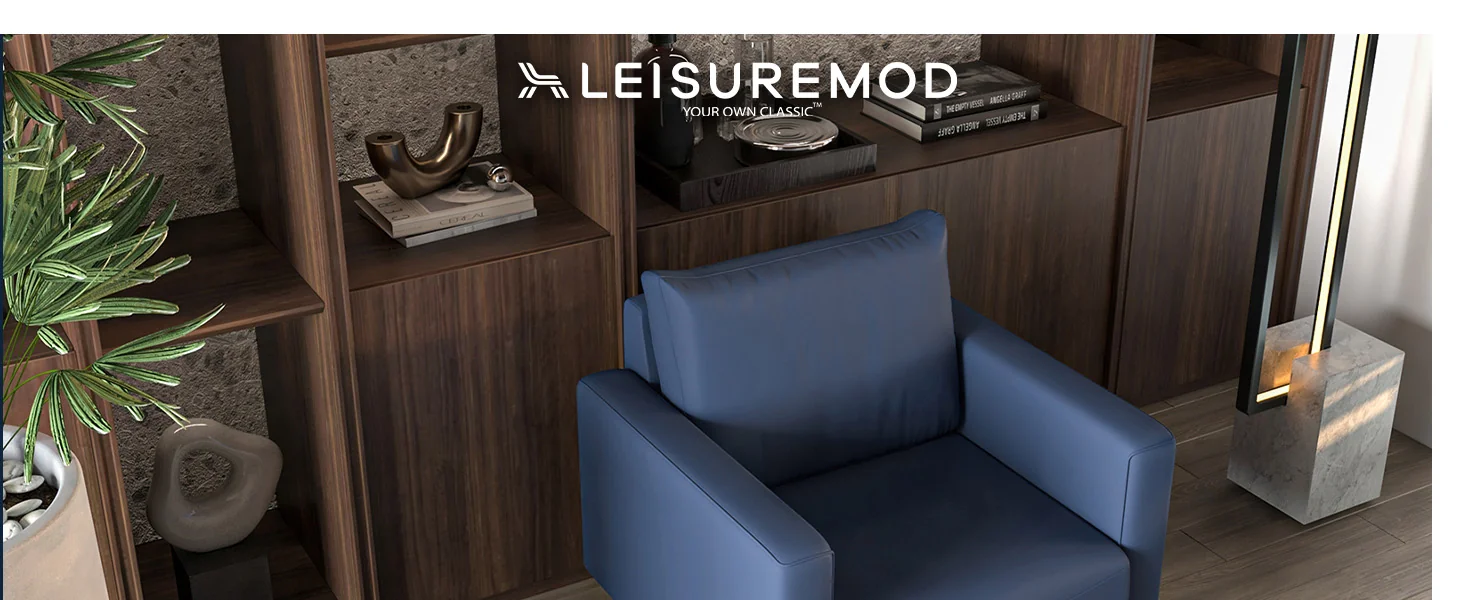 Inno Collection Single Seater Sofa In Dark Blue