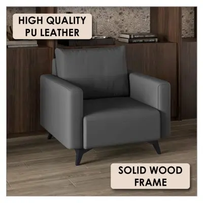 Inno Collection Single Seater Sofa In Grey
