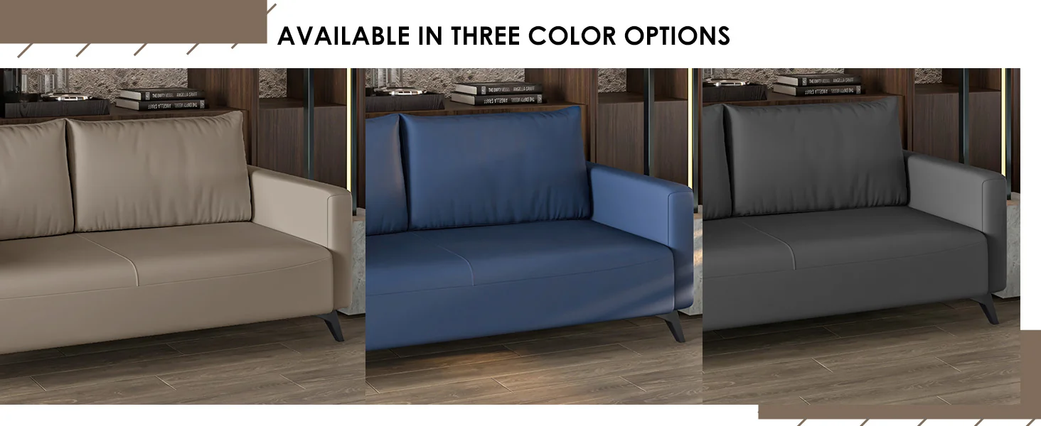 Inno Collection Three Seater Sofa In Dark Blue